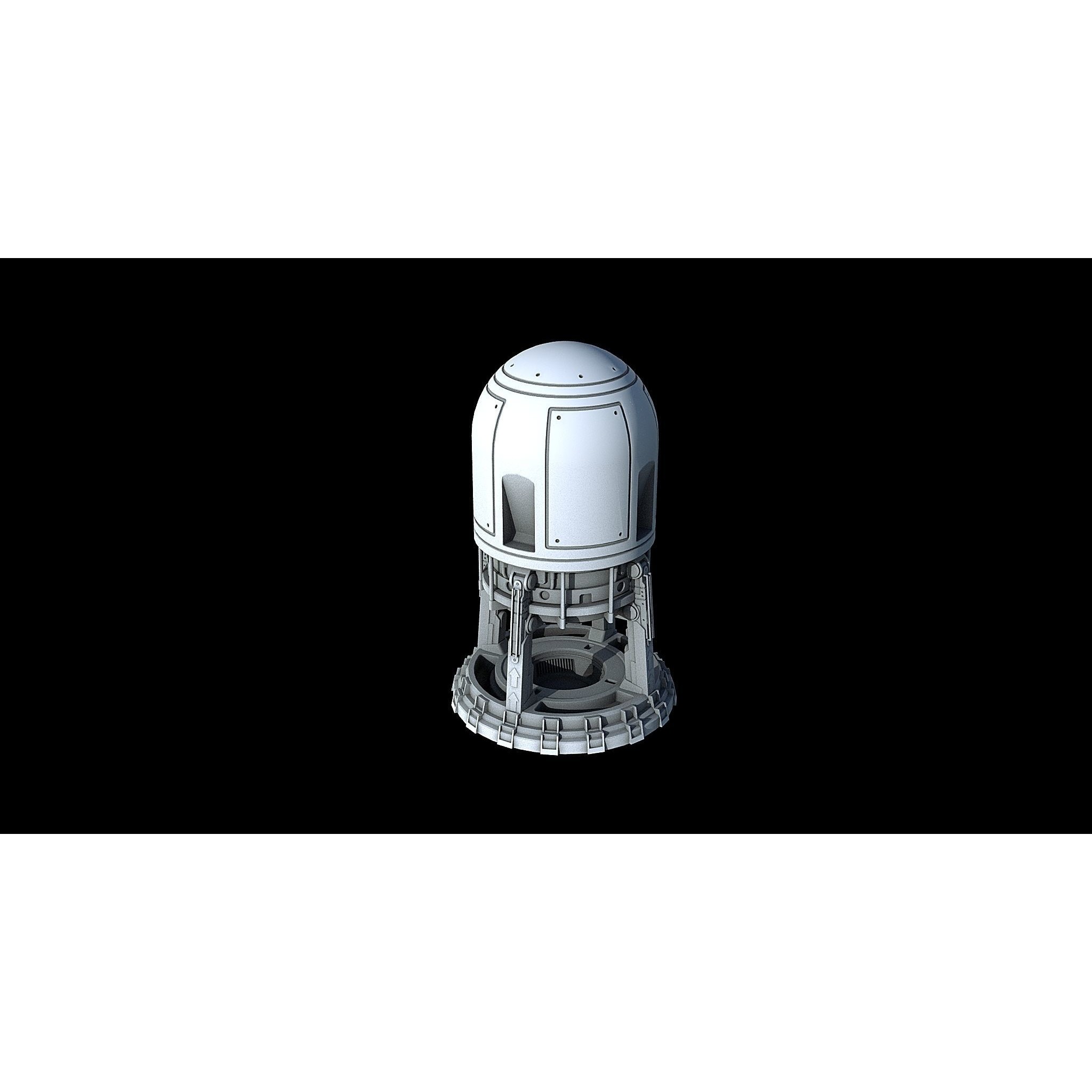 Sci-Fi KitBash and Props Pack - Game-Ready 3D Model - View 32