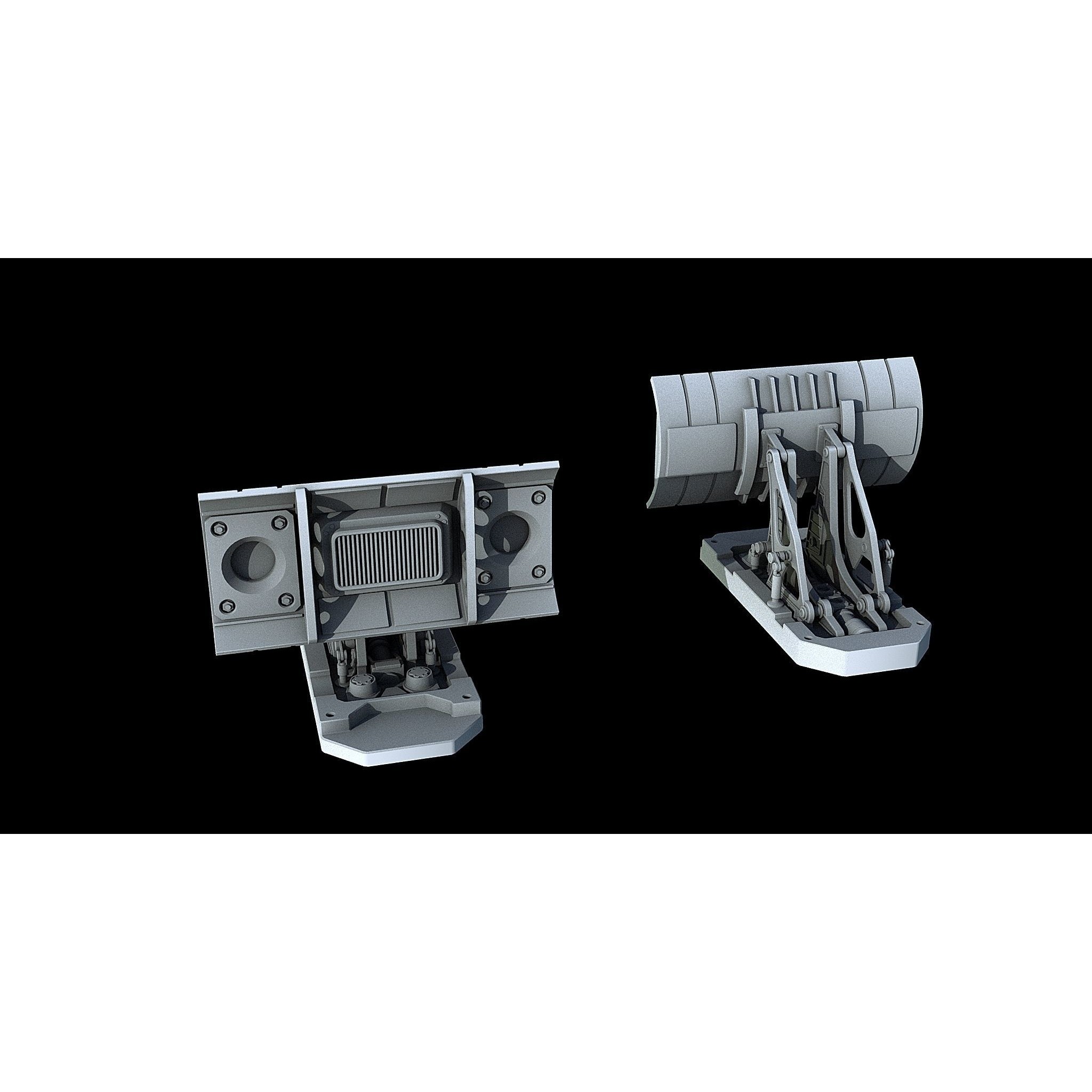 Sci-Fi KitBash and Props Pack - Game-Ready 3D Model - View 33