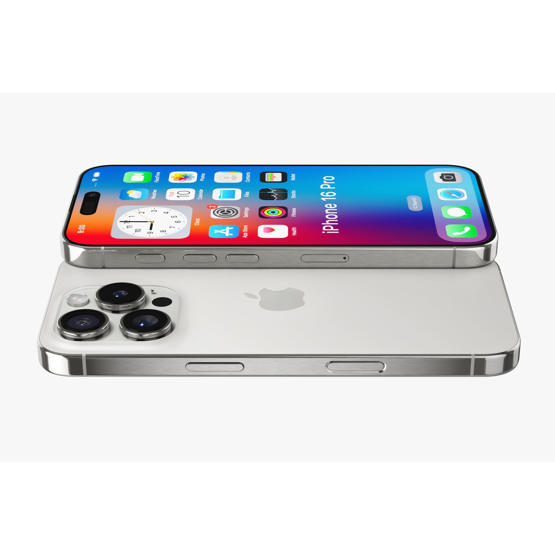 Apple iPhone 16 Series - Game-Ready 3D Model - View 13