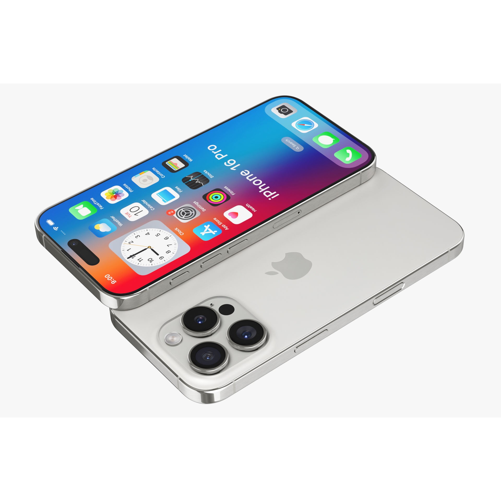 Apple iPhone 16 Series - Game-Ready 3D Model - View 15