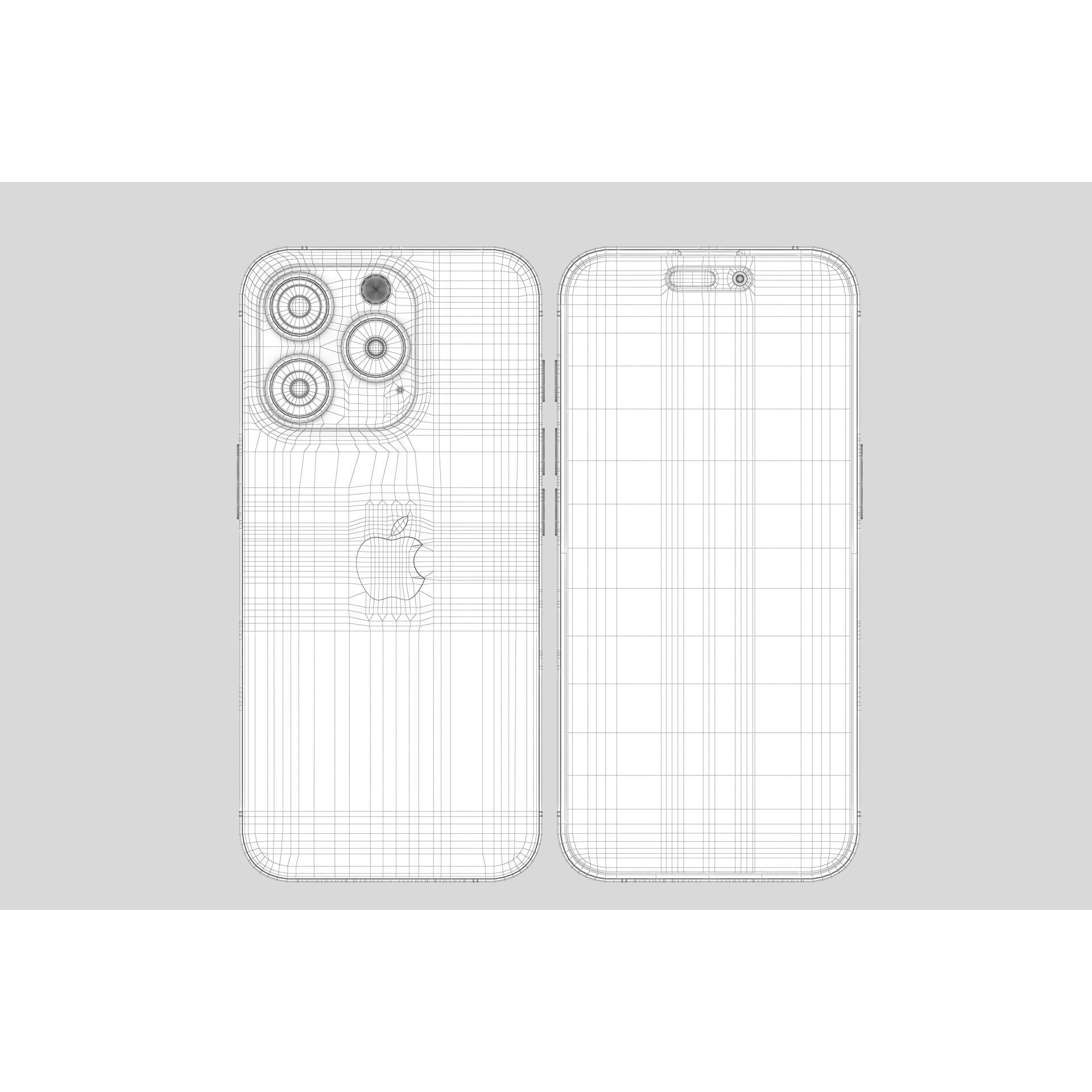 Apple iPhone 16 Series - Game-Ready 3D Model - View 17