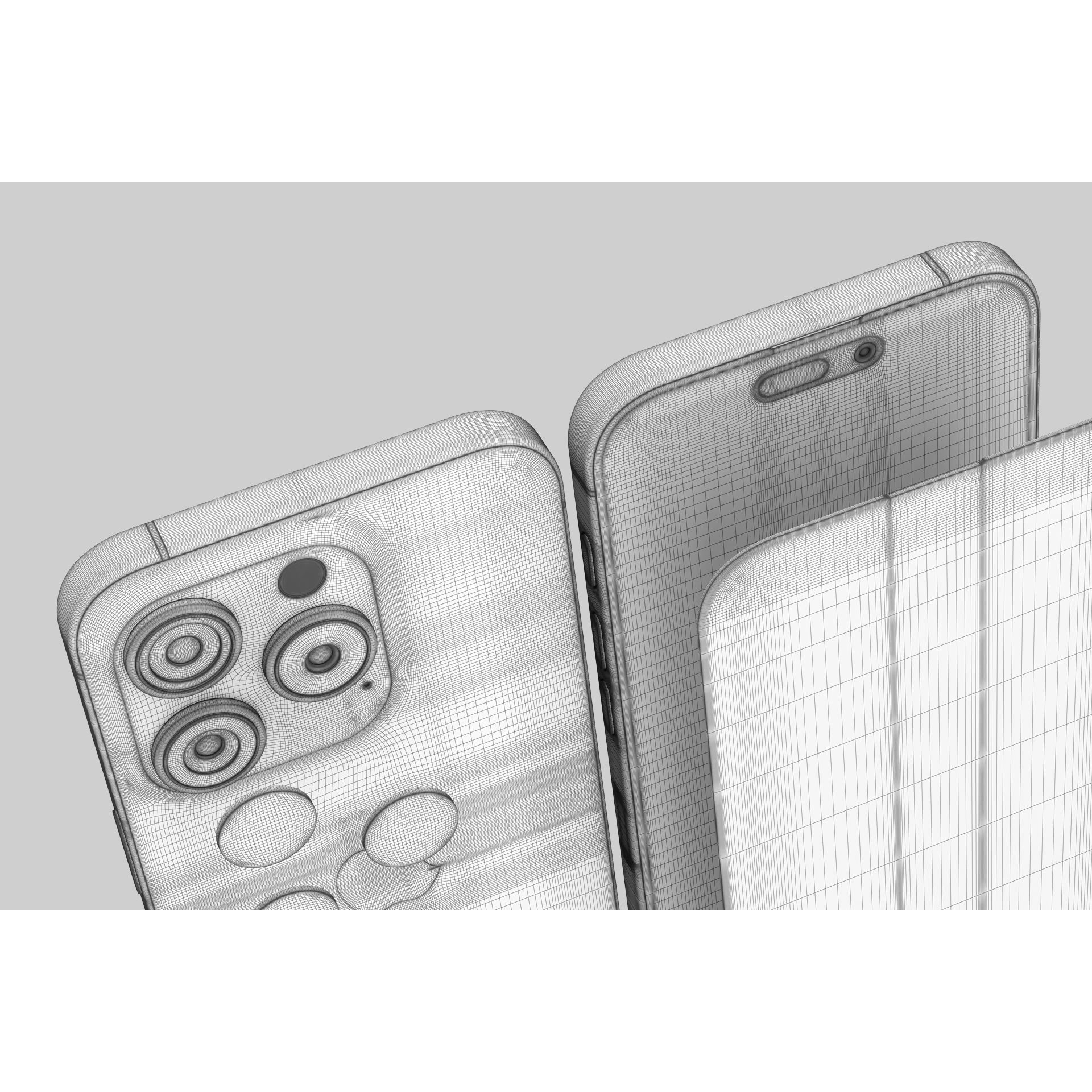 Apple iPhone 16 Series - Game-Ready 3D Model - View 20