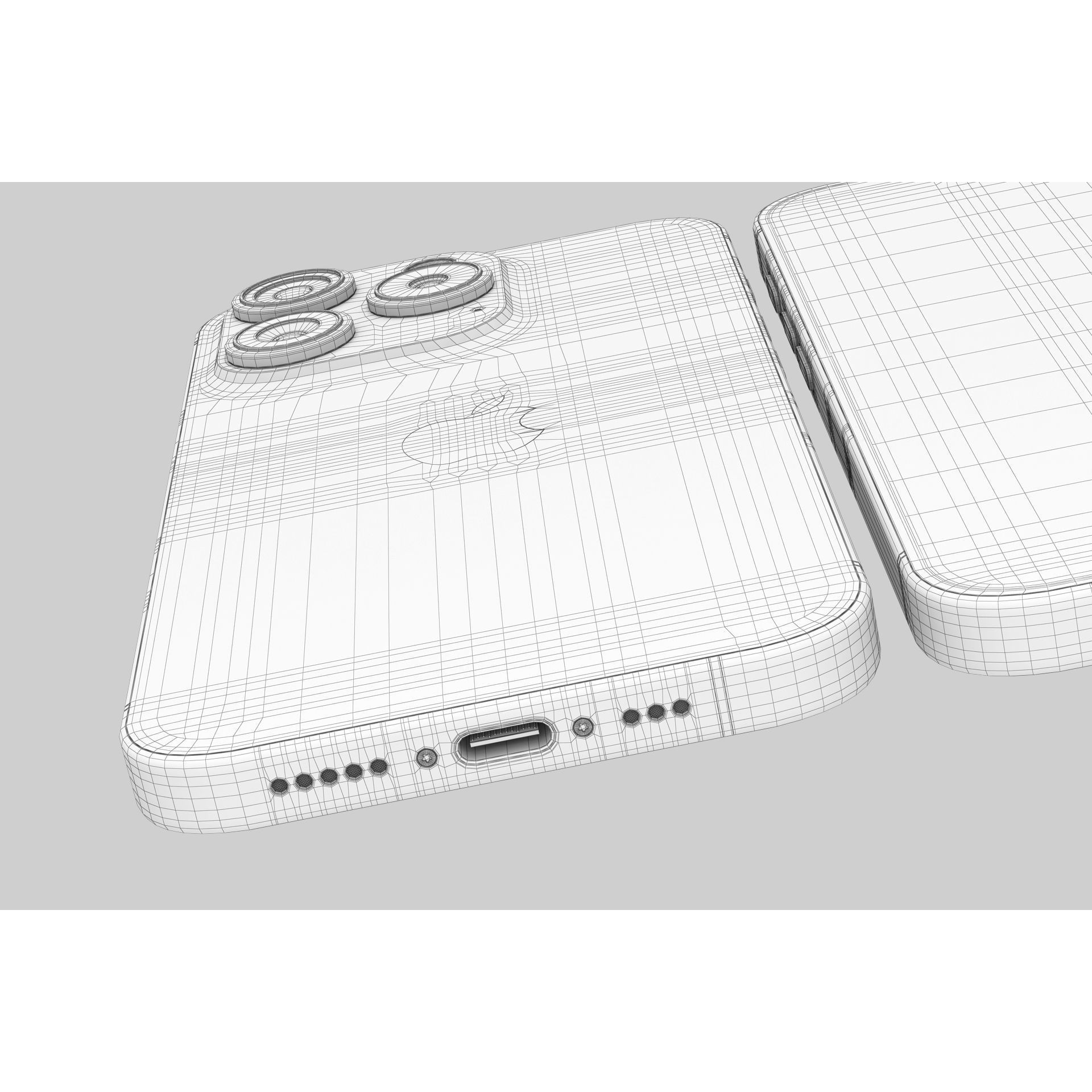 Apple iPhone 16 Series - Game-Ready 3D Model - View 21