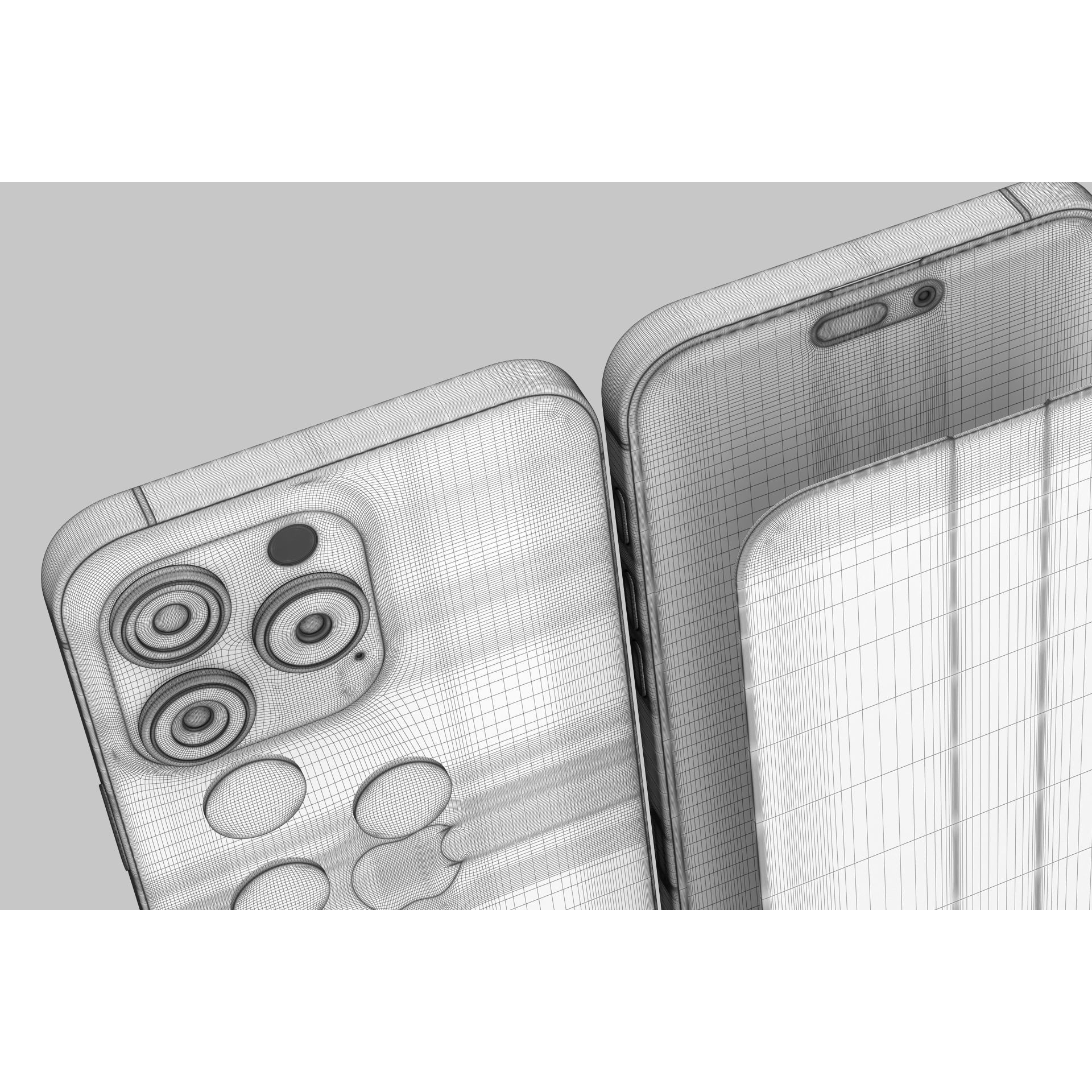 Apple iPhone 16 Series - Game-Ready 3D Model - View 34