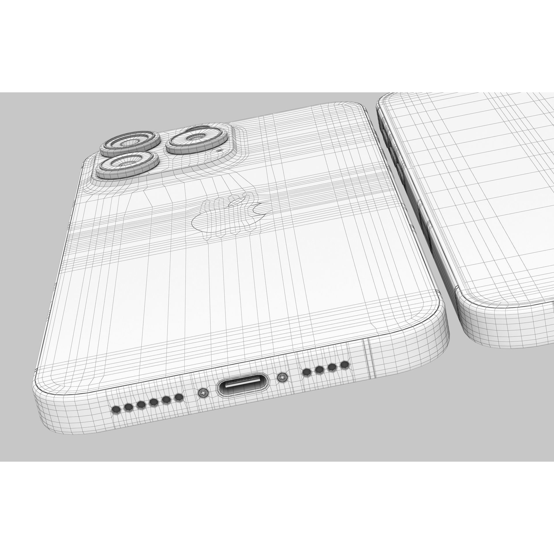 Apple iPhone 16 Series - Game-Ready 3D Model - View 35