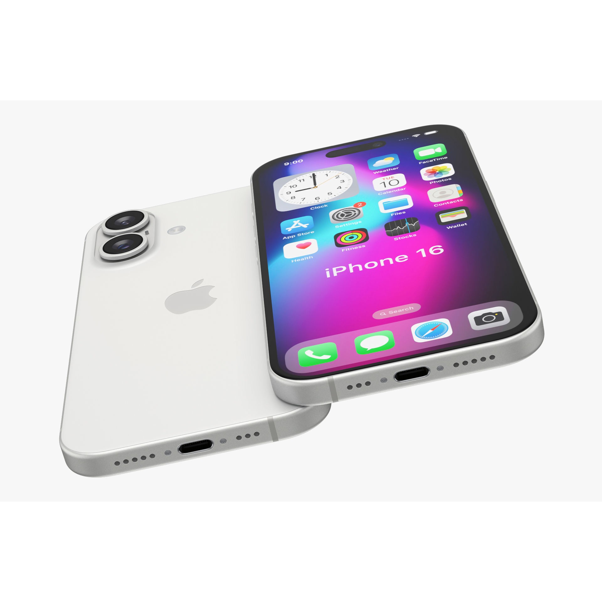 Apple iPhone 16 Series - Game-Ready 3D Model - View 39