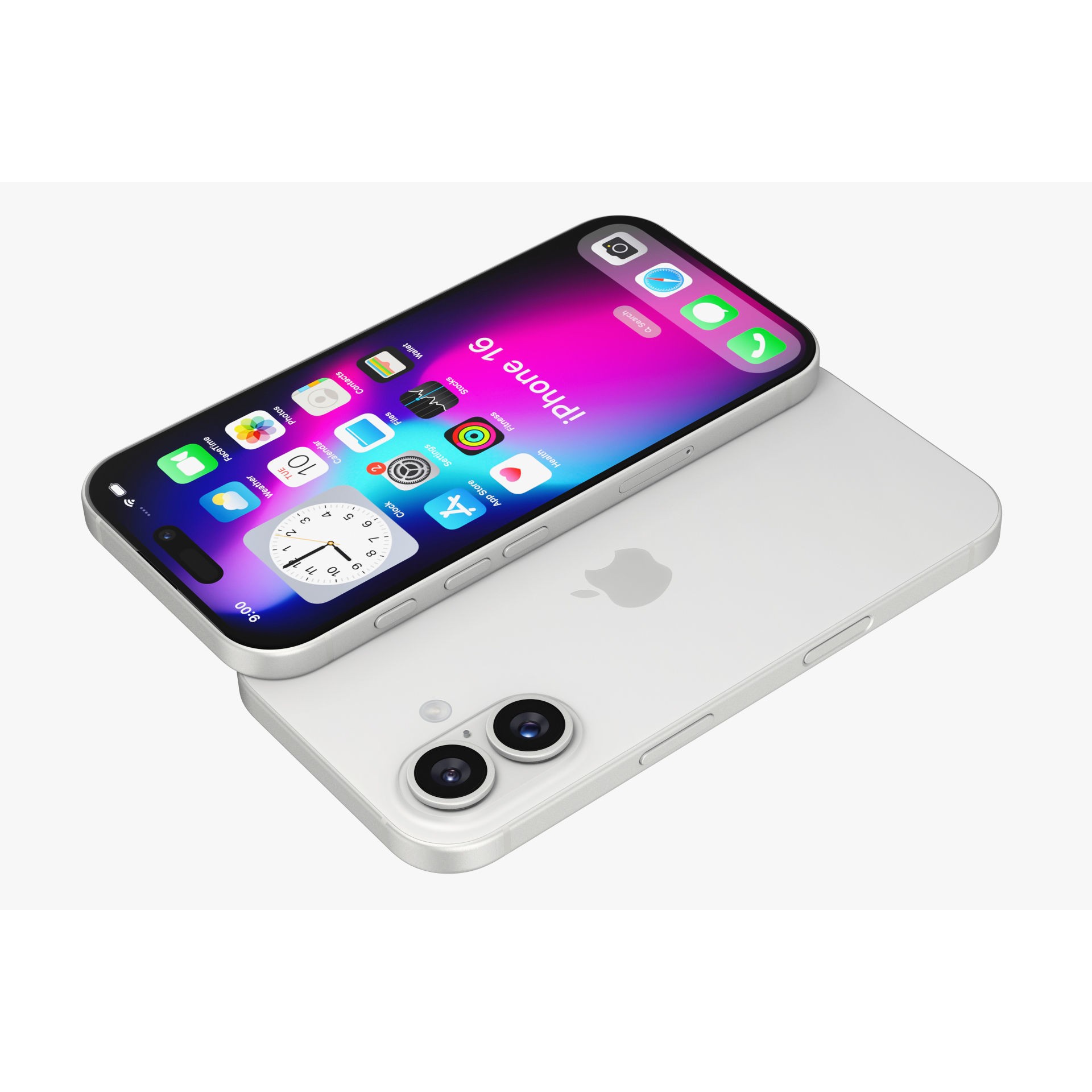 Apple iPhone 16 Series - Game-Ready 3D Model - View 43