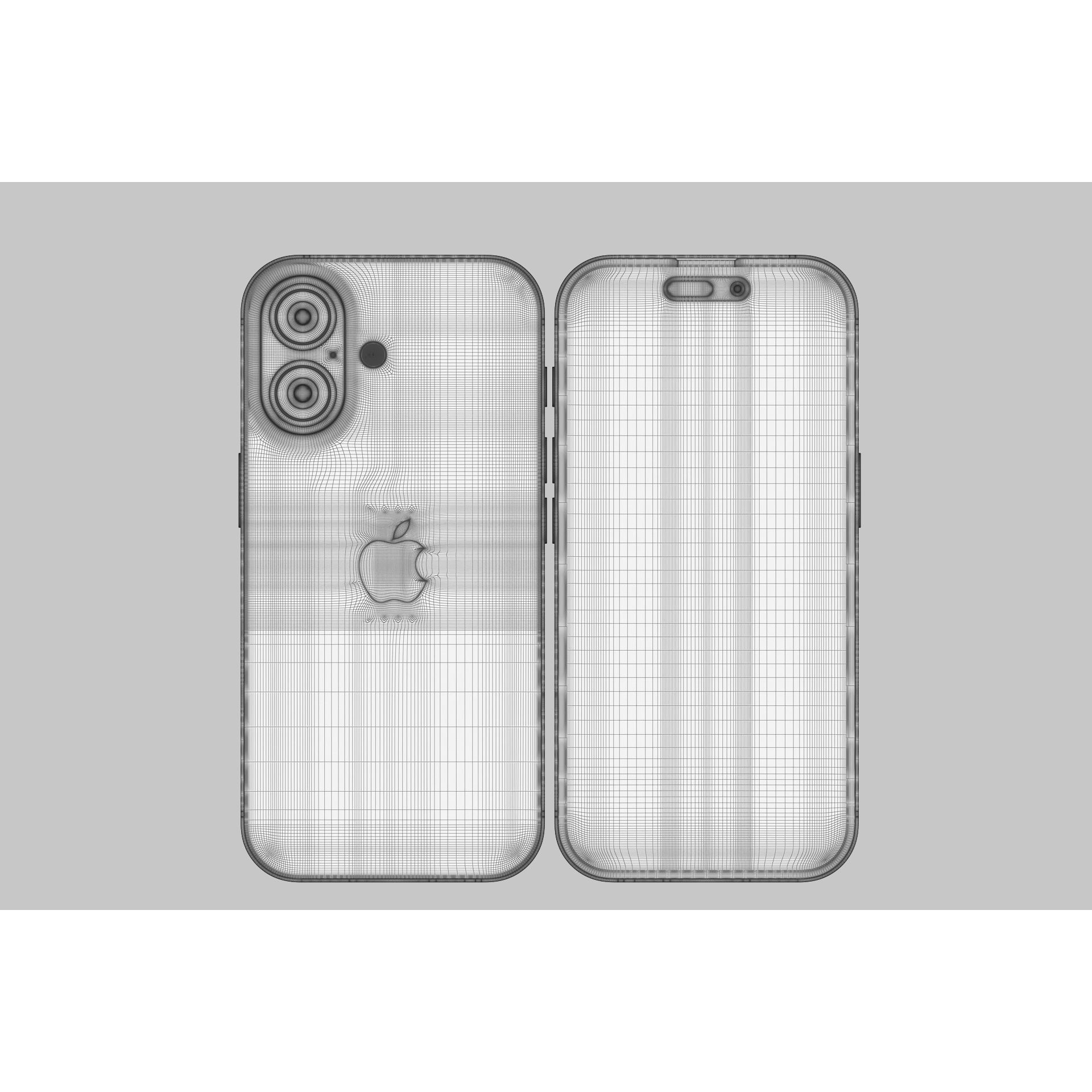 Apple iPhone 16 Series - Game-Ready 3D Model - View 46