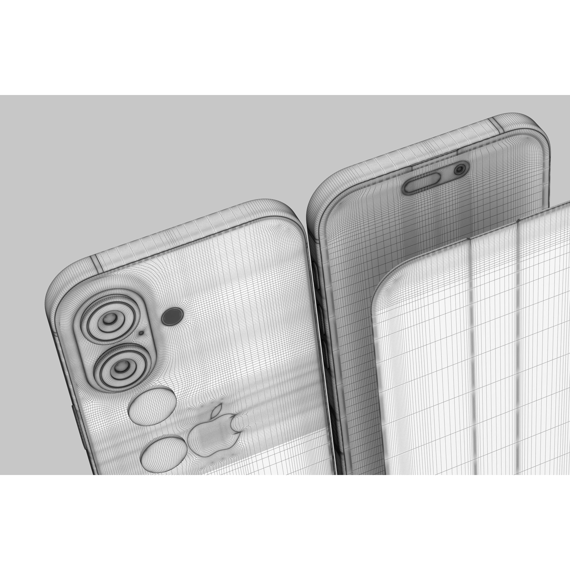 Apple iPhone 16 Series - Game-Ready 3D Model - View 48