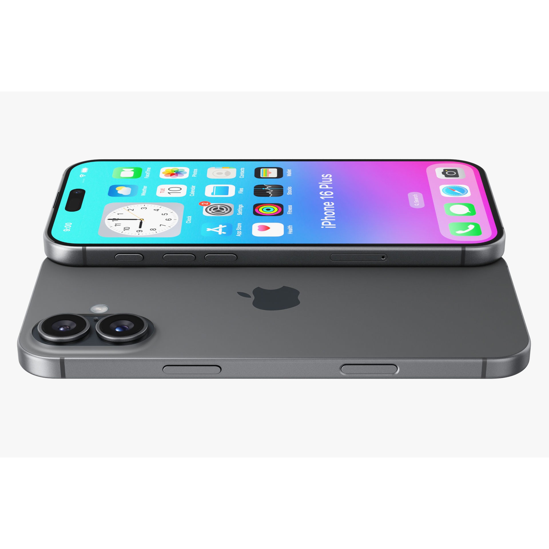 Apple iPhone 16 Series - Game-Ready 3D Model - View 55