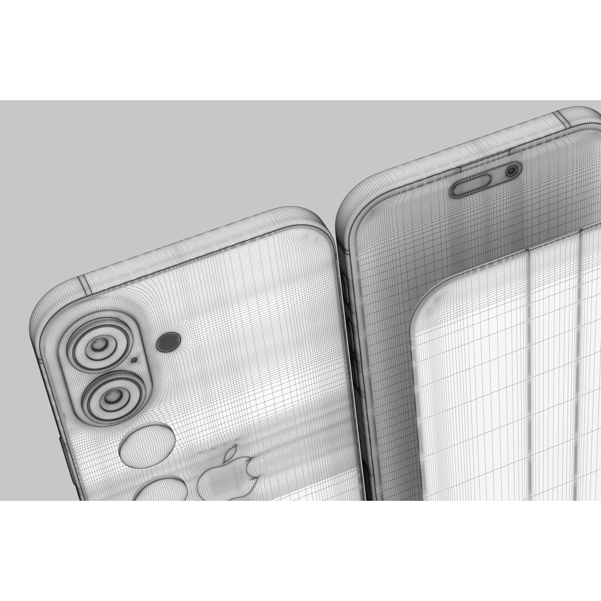 Apple iPhone 16 Series - Game-Ready 3D Model - View 62