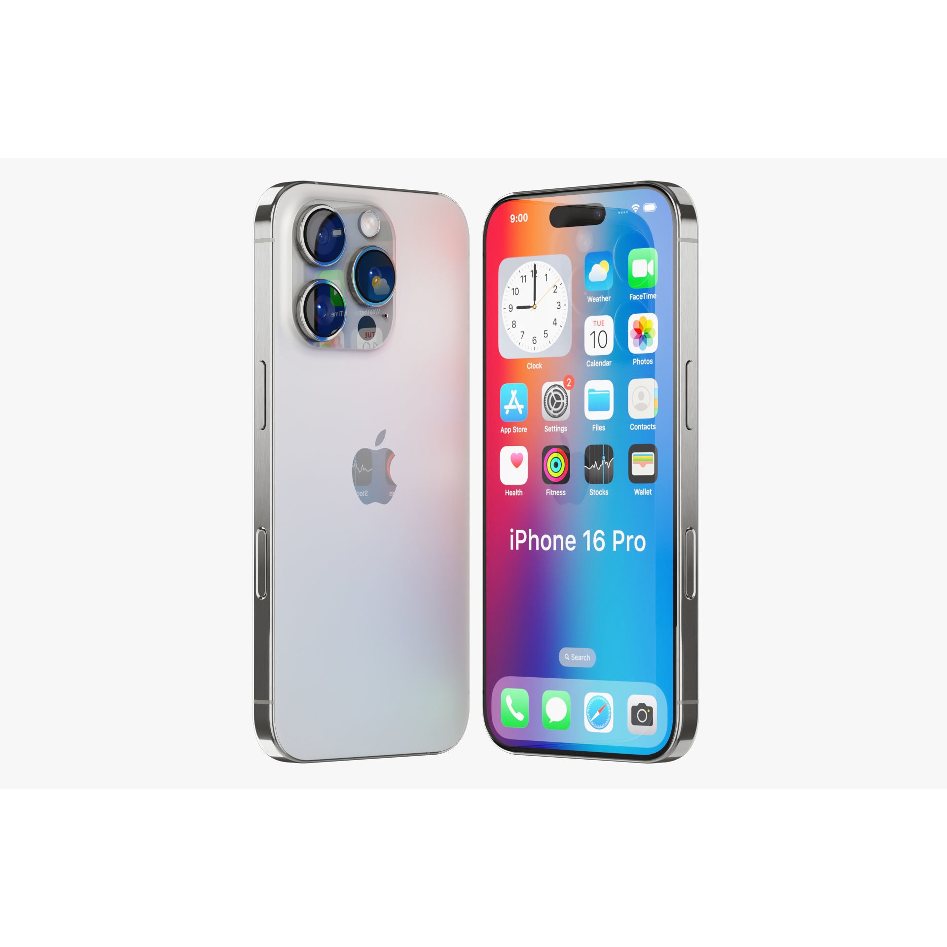 Apple iPhone 16 Series - Game-Ready 3D Model - View 8