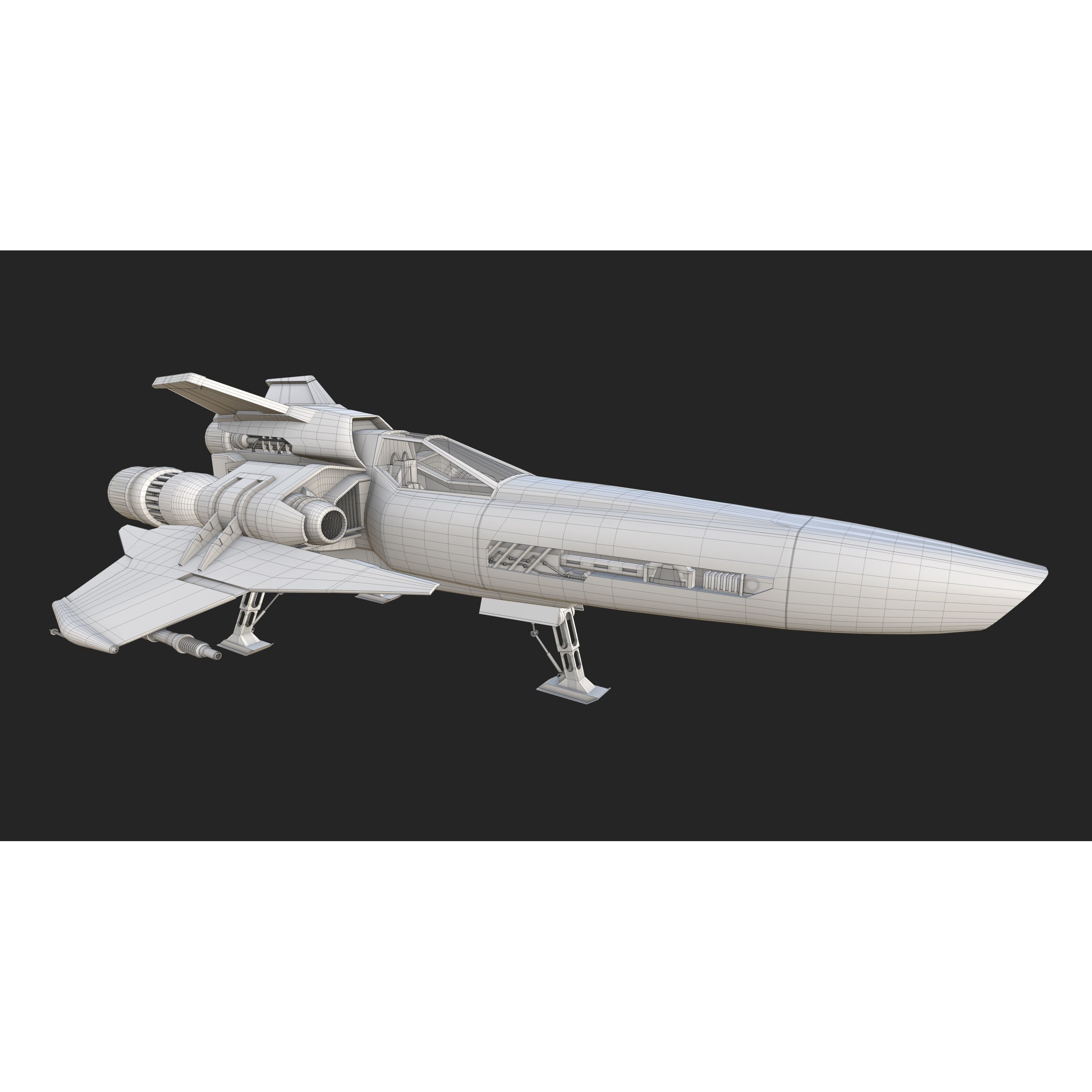 Viper Hornet - Low-Poly Game-Ready 3D Model