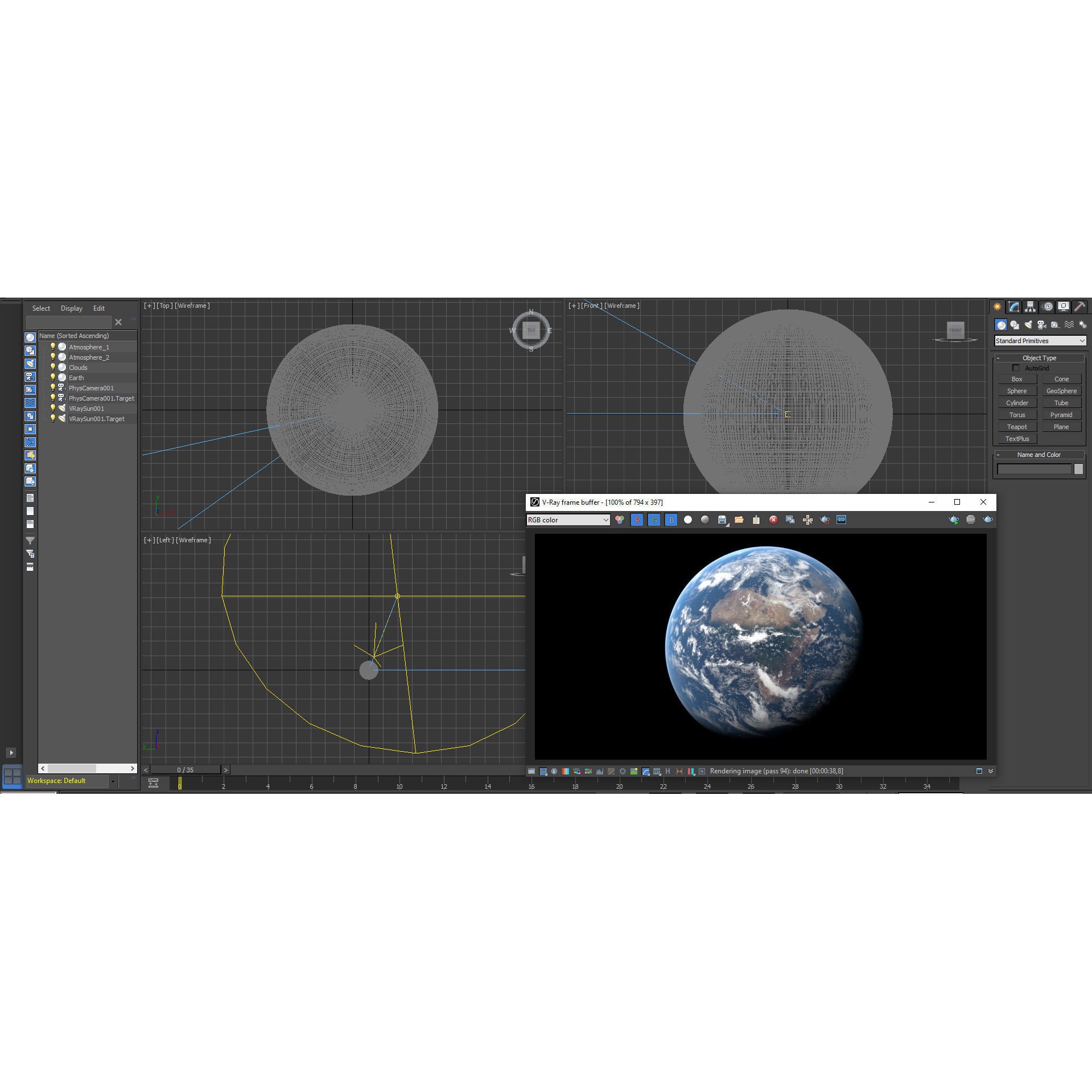 Earth - Ultra High Resolution 3D Model