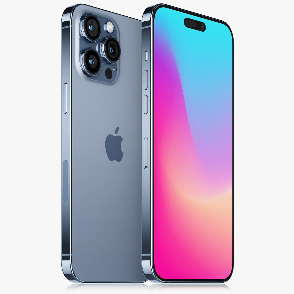 Apple iPhone 15 Pro MAX - Realistic 3D Model - View 3