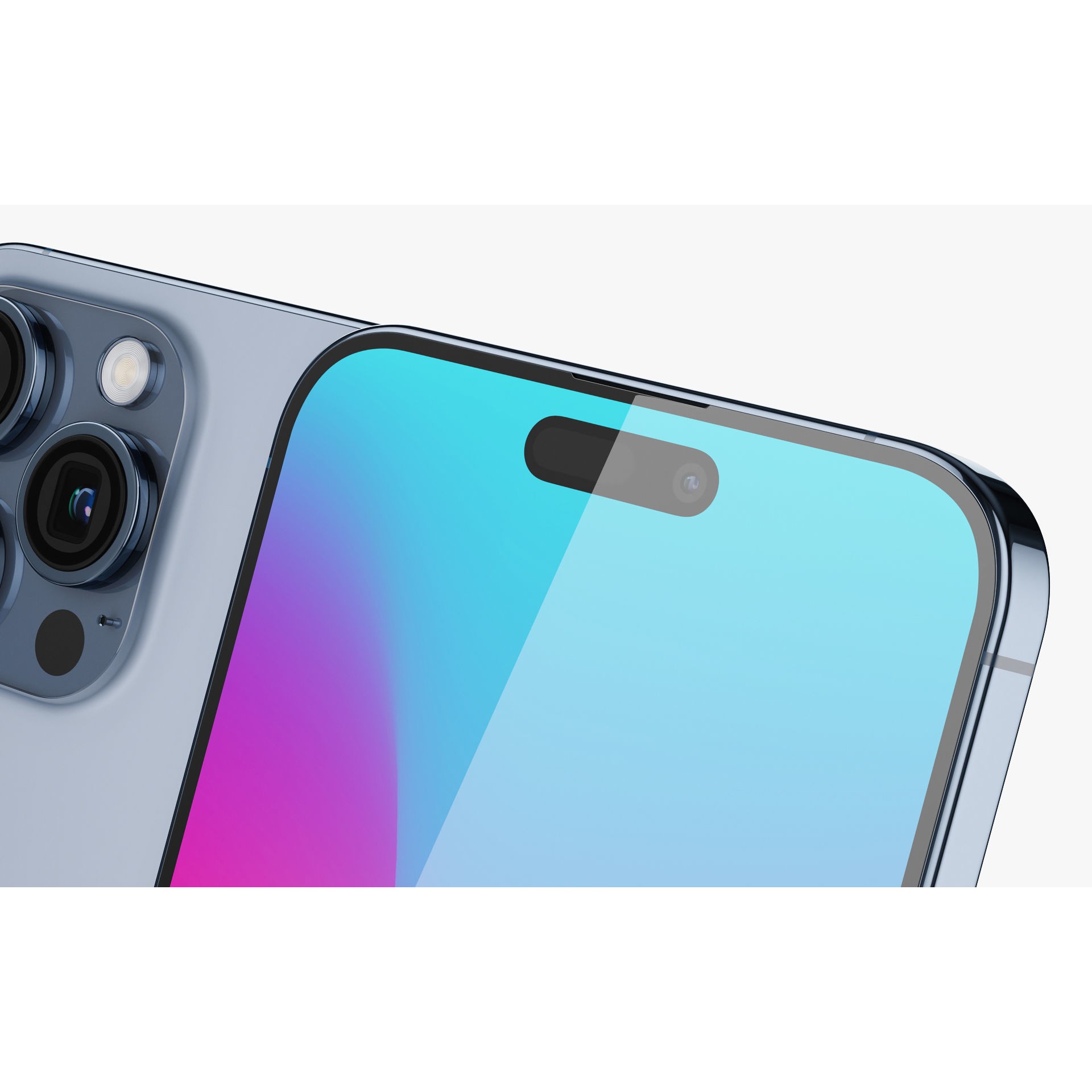 Apple iPhone 15 Pro MAX - Realistic 3D Model - View 8