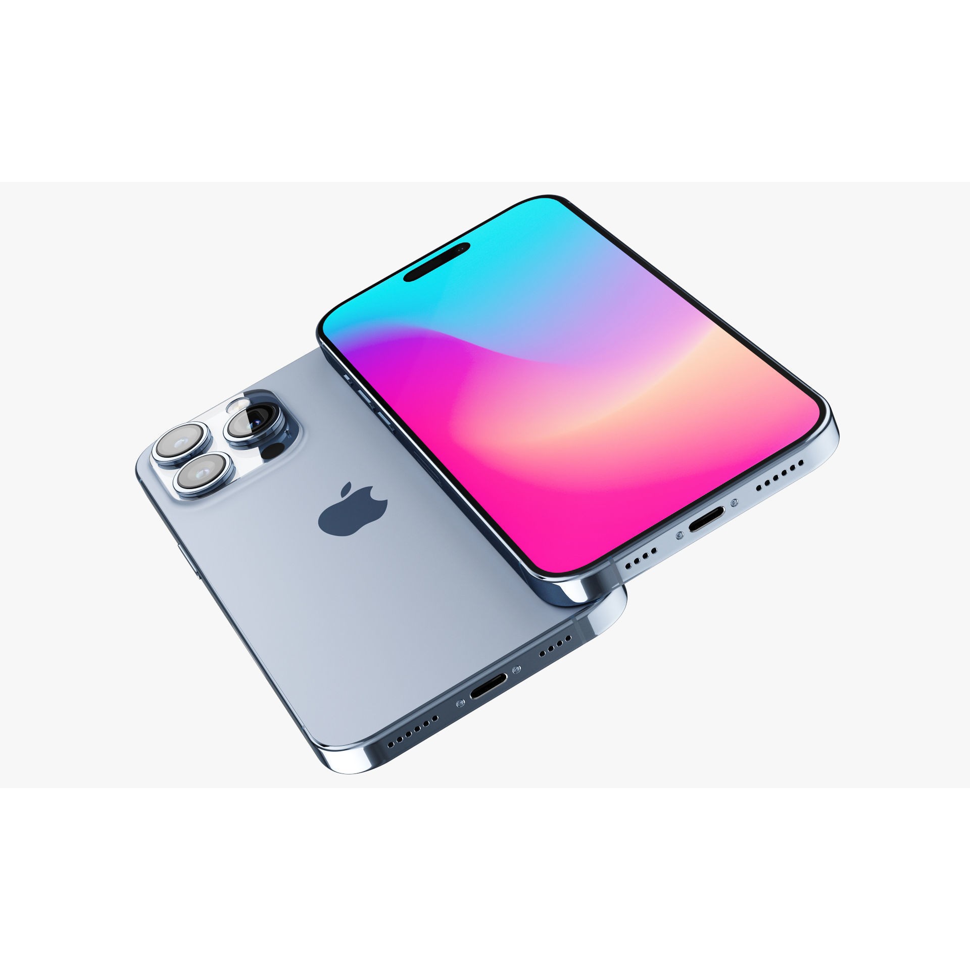 Apple iPhone 15 Pro MAX - Realistic 3D Model - View 9