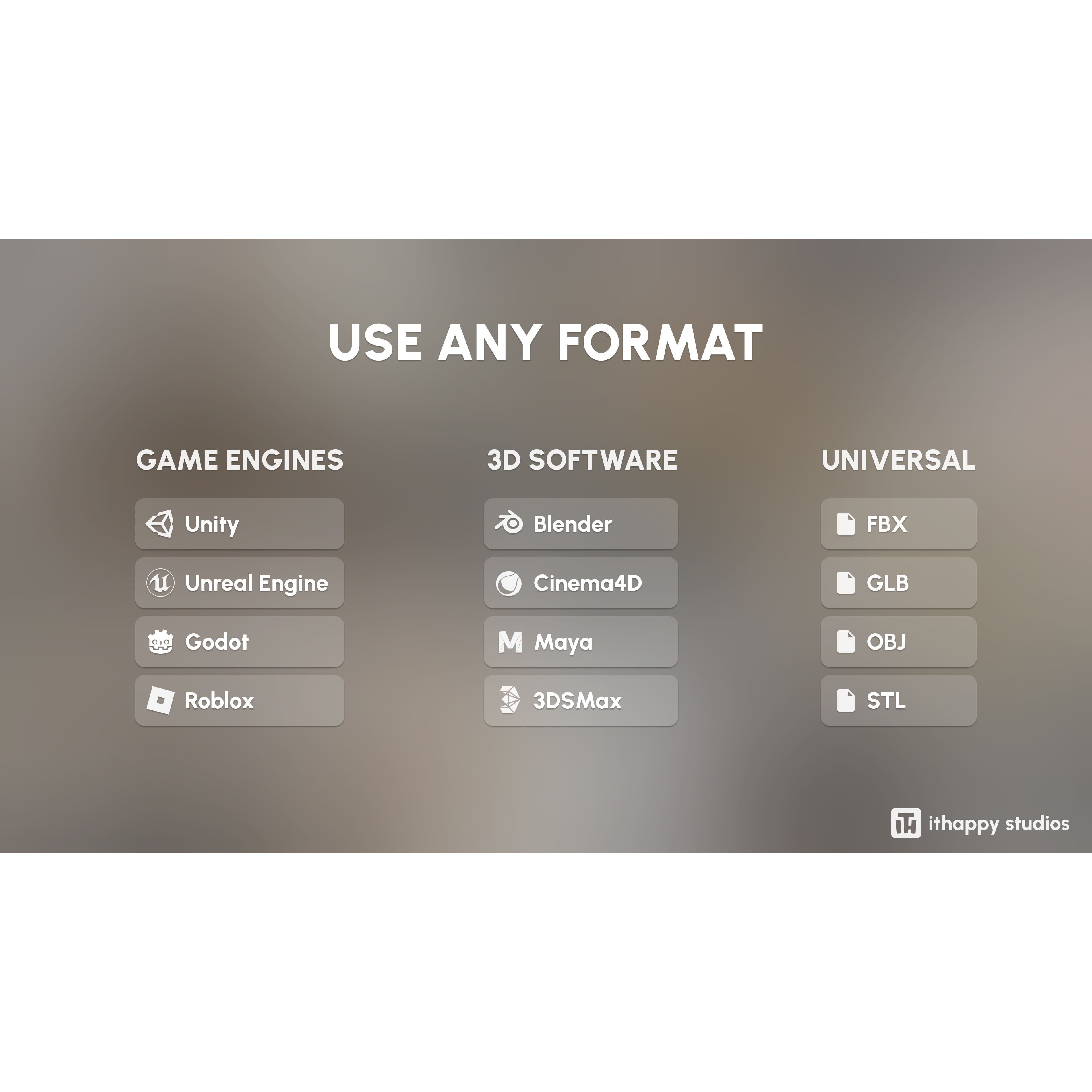 Interior Realistic - Low-Poly Game-Ready 3D Model - View 3
