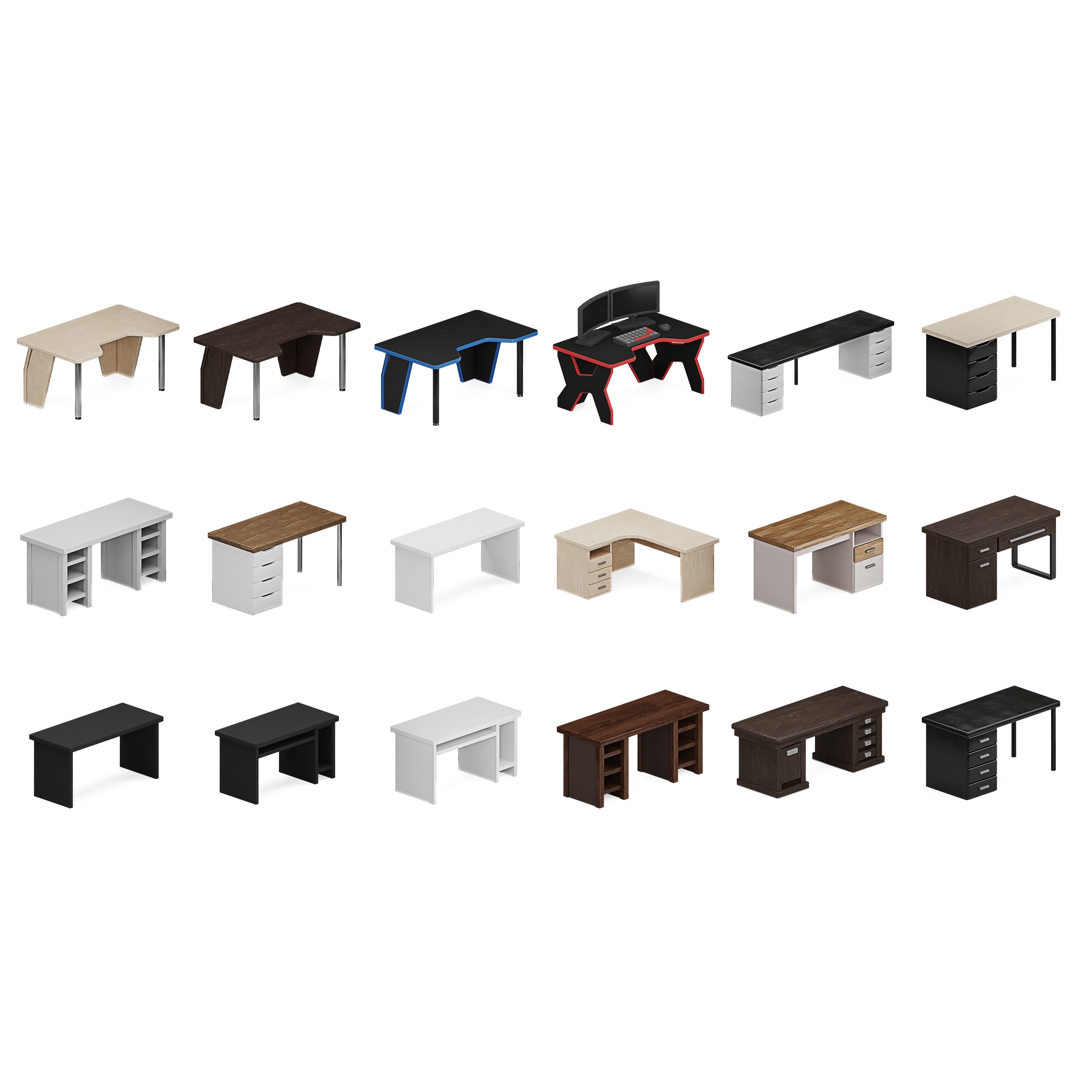 Interior Realistic - Low-Poly Game-Ready 3D Model - View 51