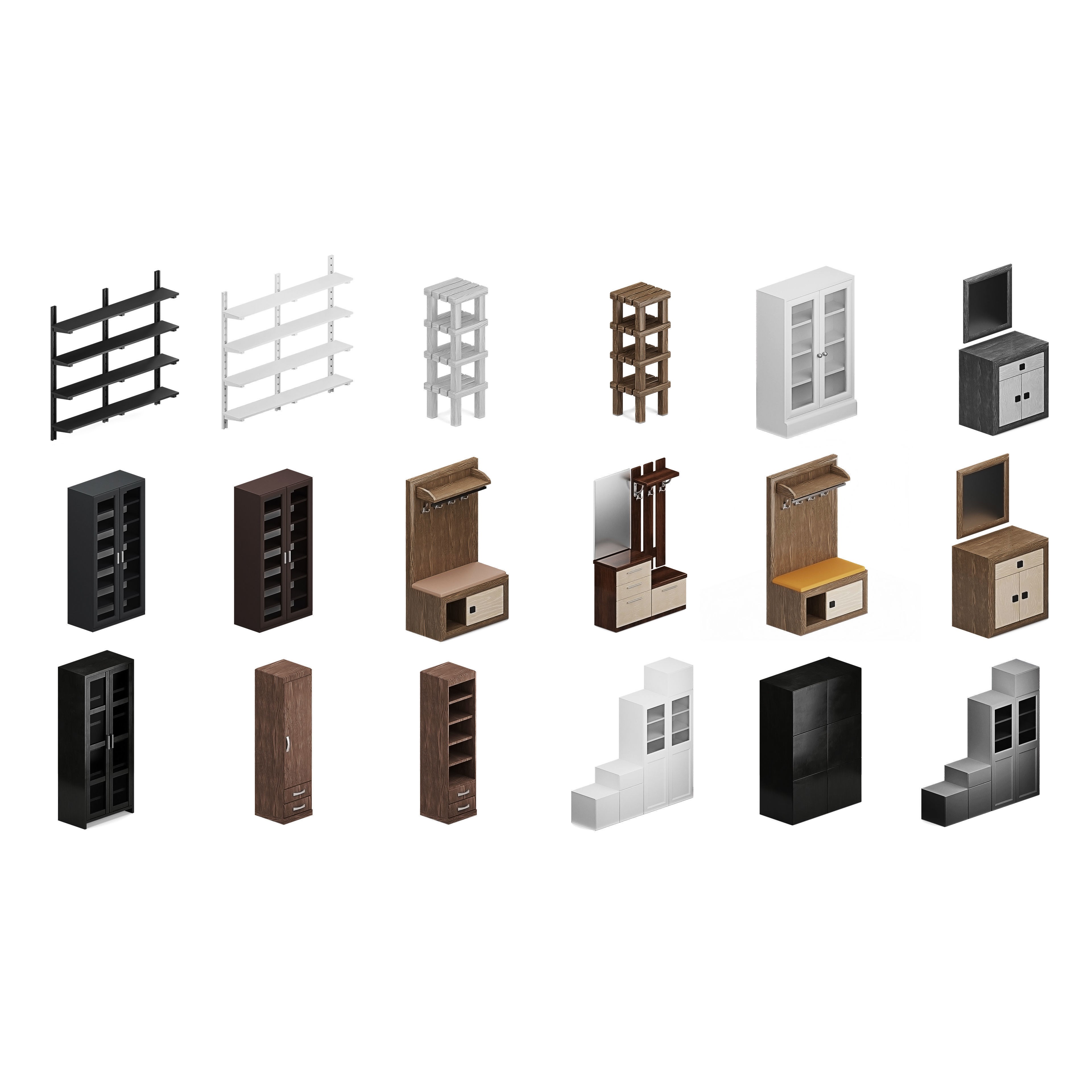 Interior Realistic - Low-Poly Game-Ready 3D Model - View 63