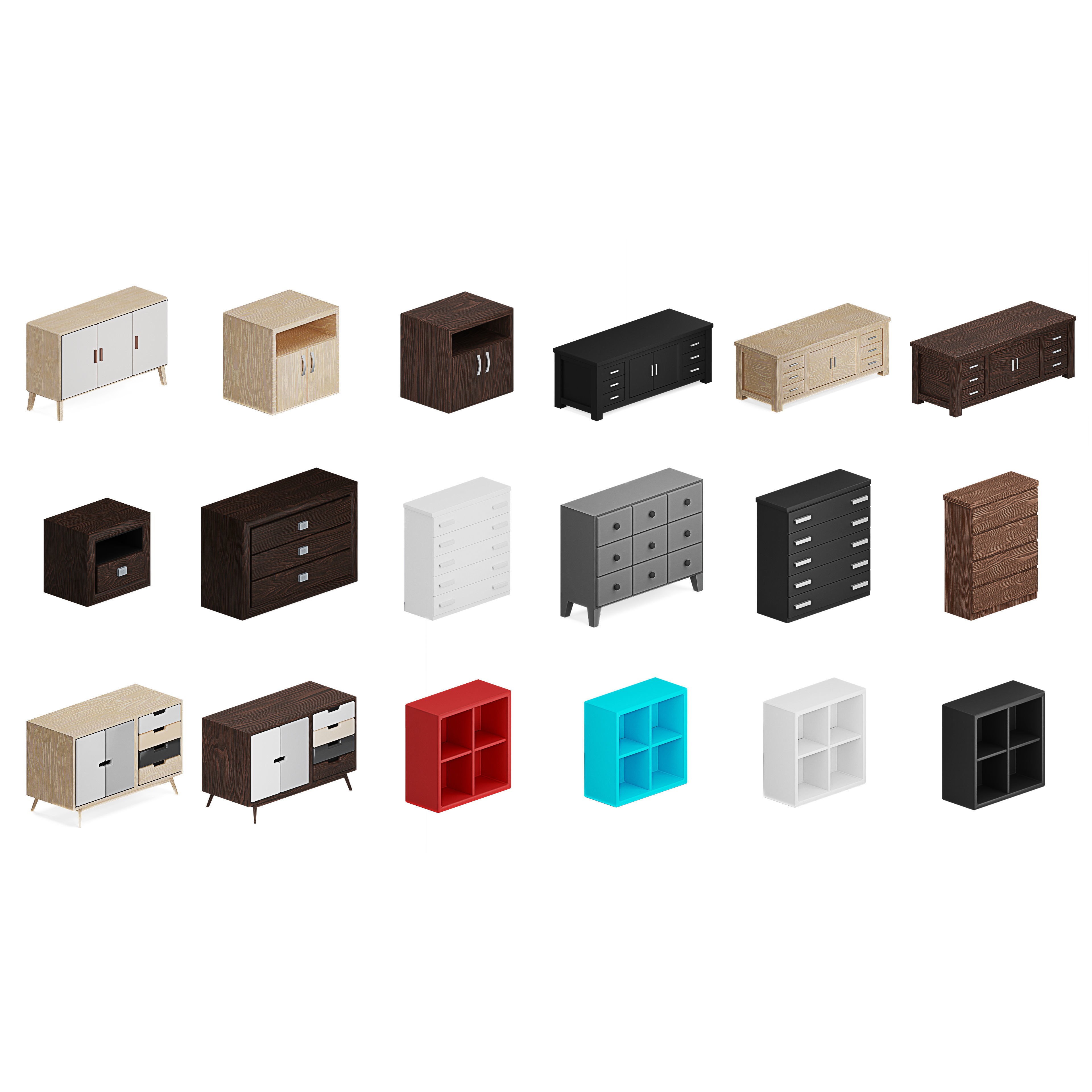 Interior Realistic - Low-Poly Game-Ready 3D Model - View 64