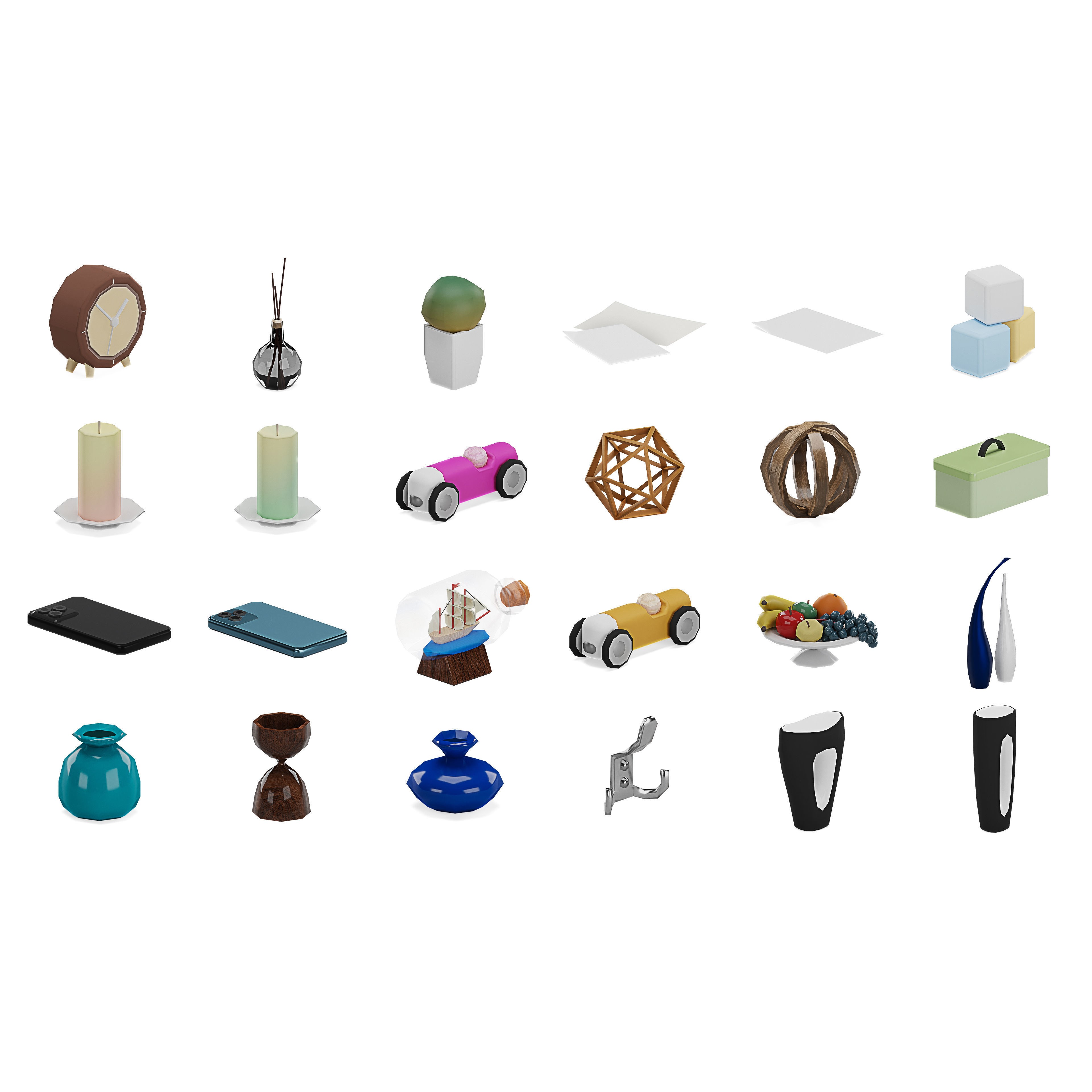 Interior Realistic - Low-Poly Game-Ready 3D Model - View 84