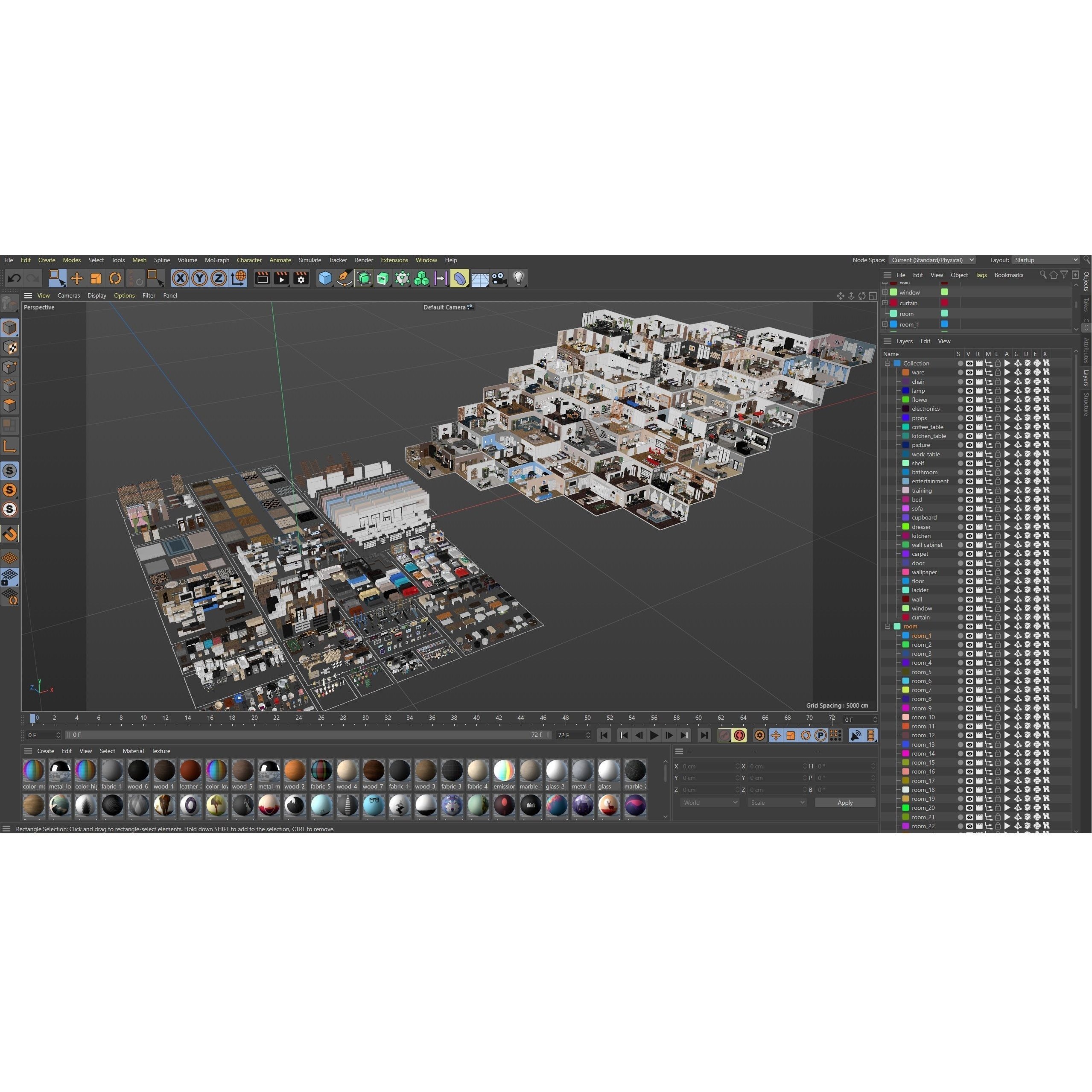 Interior Realistic - Low-Poly Game-Ready 3D Model - View 91
