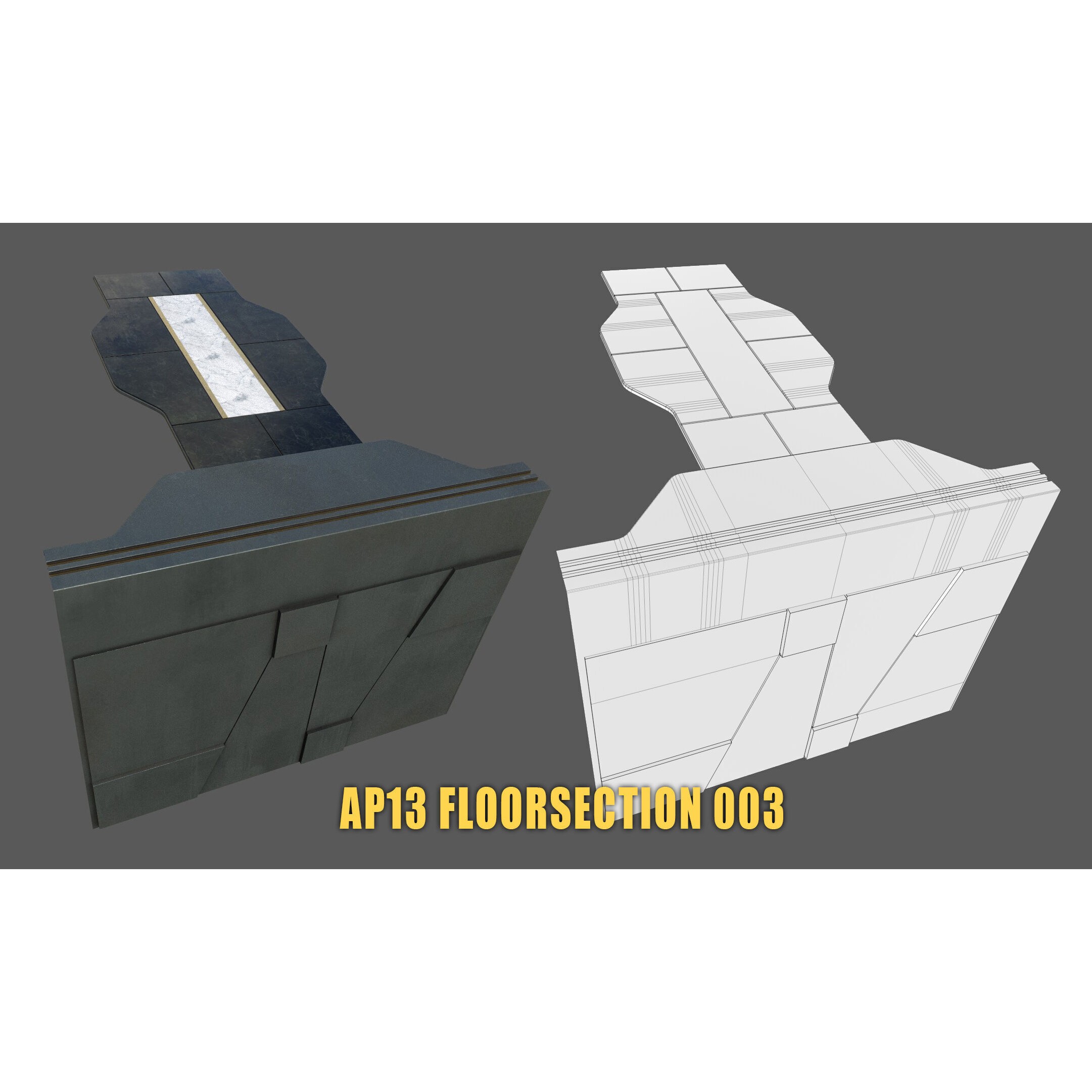 SciFi Asset Pack 13 - Low-Poly Game-Ready 3D Model - View 19