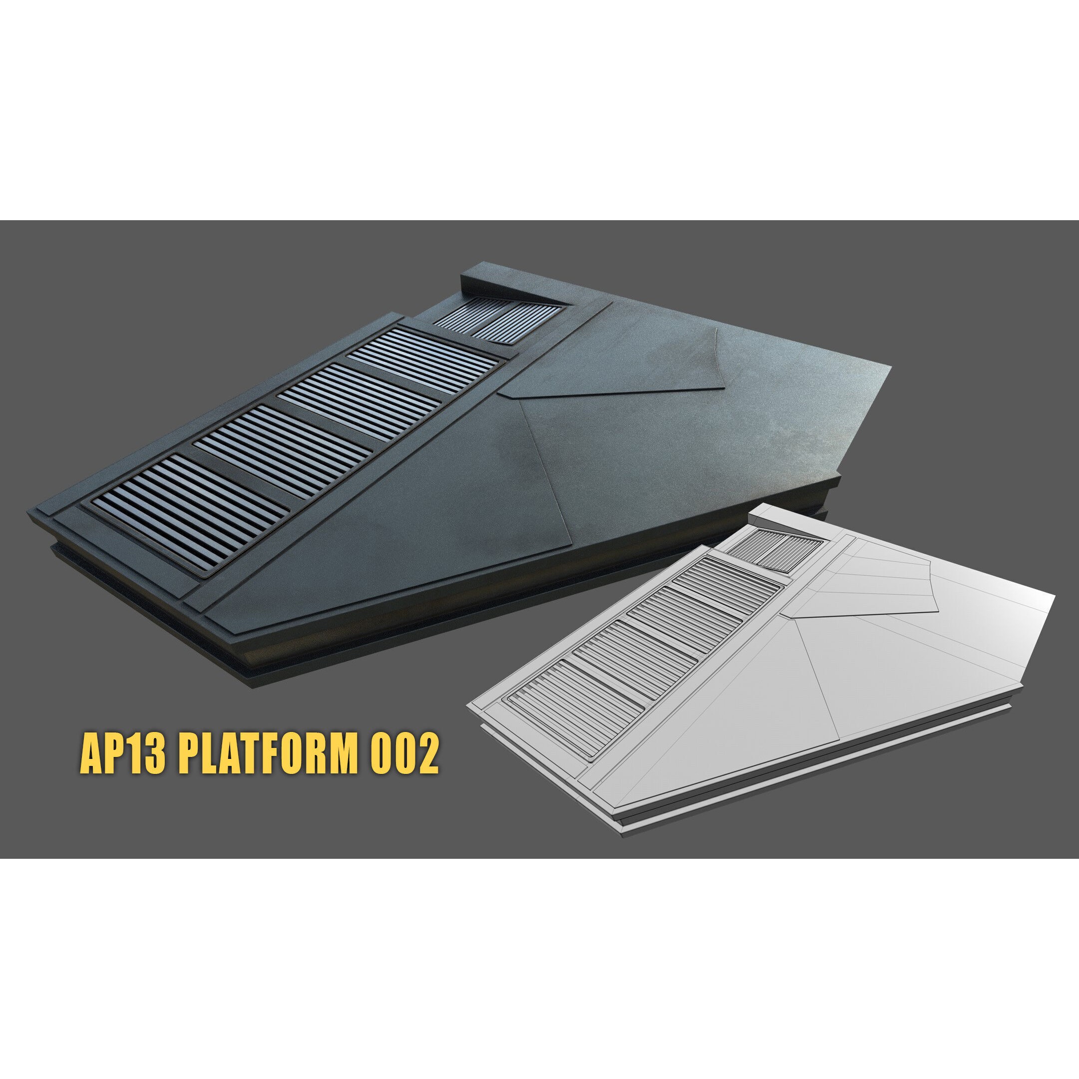 SciFi Asset Pack 13 - Low-Poly Game-Ready 3D Model - View 20