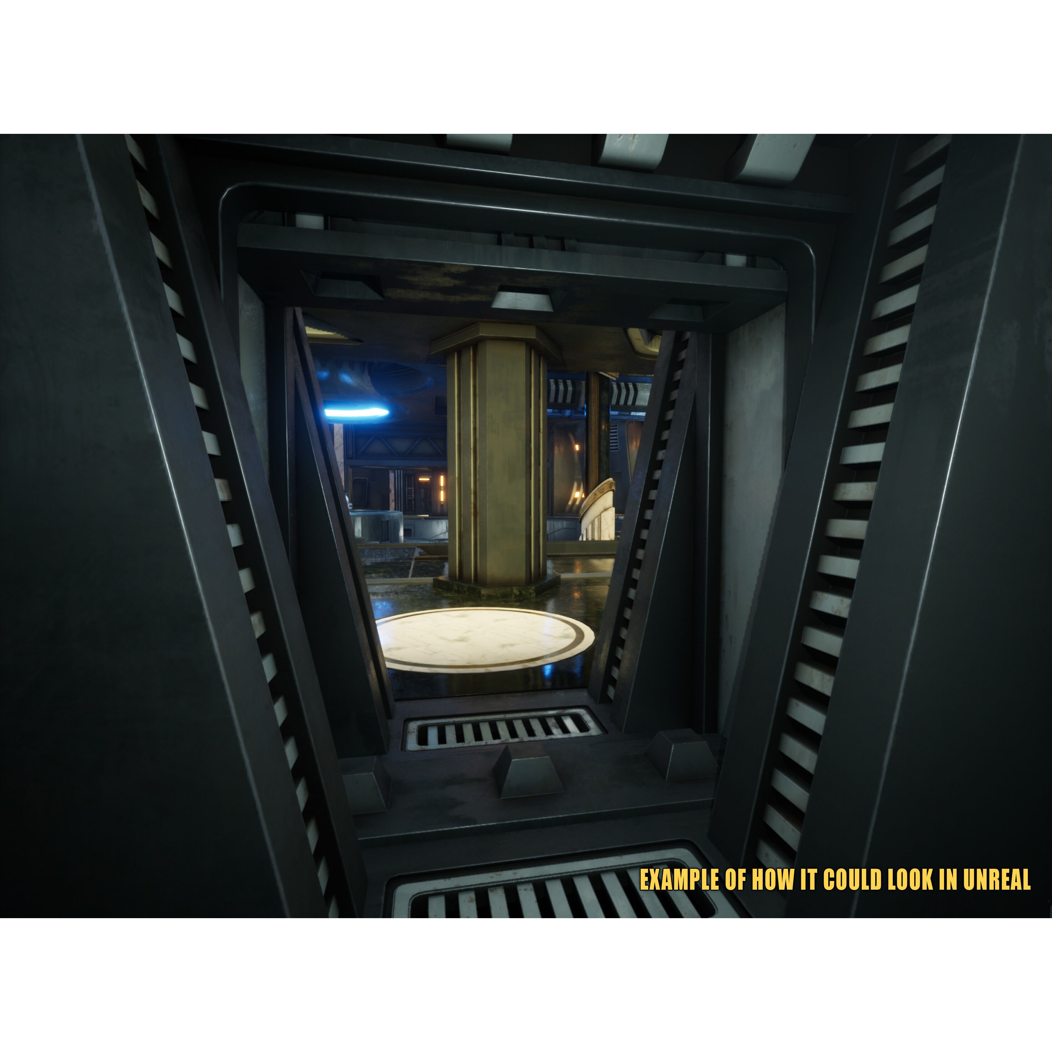 SciFi Asset Pack 13 - Low-Poly Game-Ready 3D Model - View 3