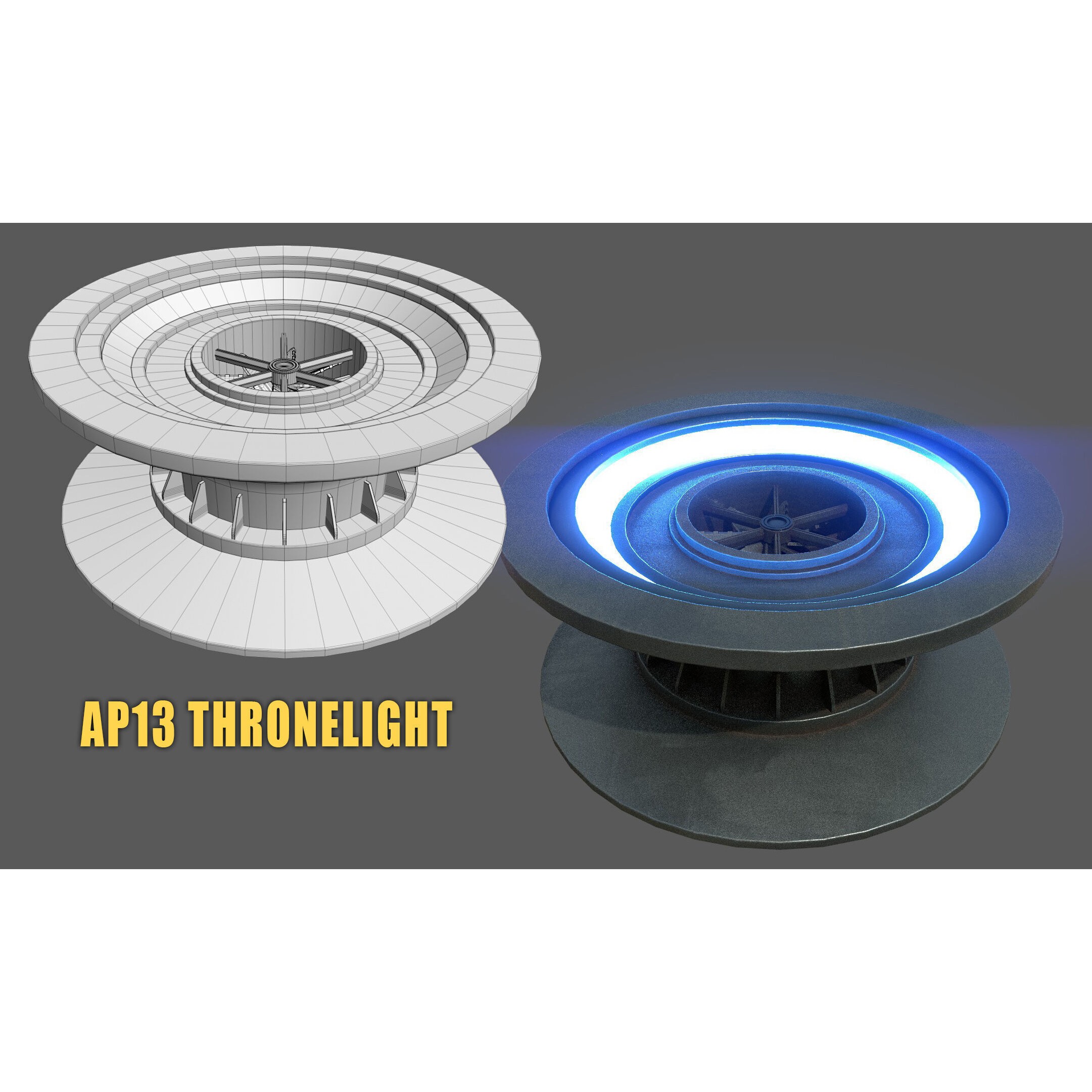 SciFi Asset Pack 13 - Low-Poly Game-Ready 3D Model - View 42