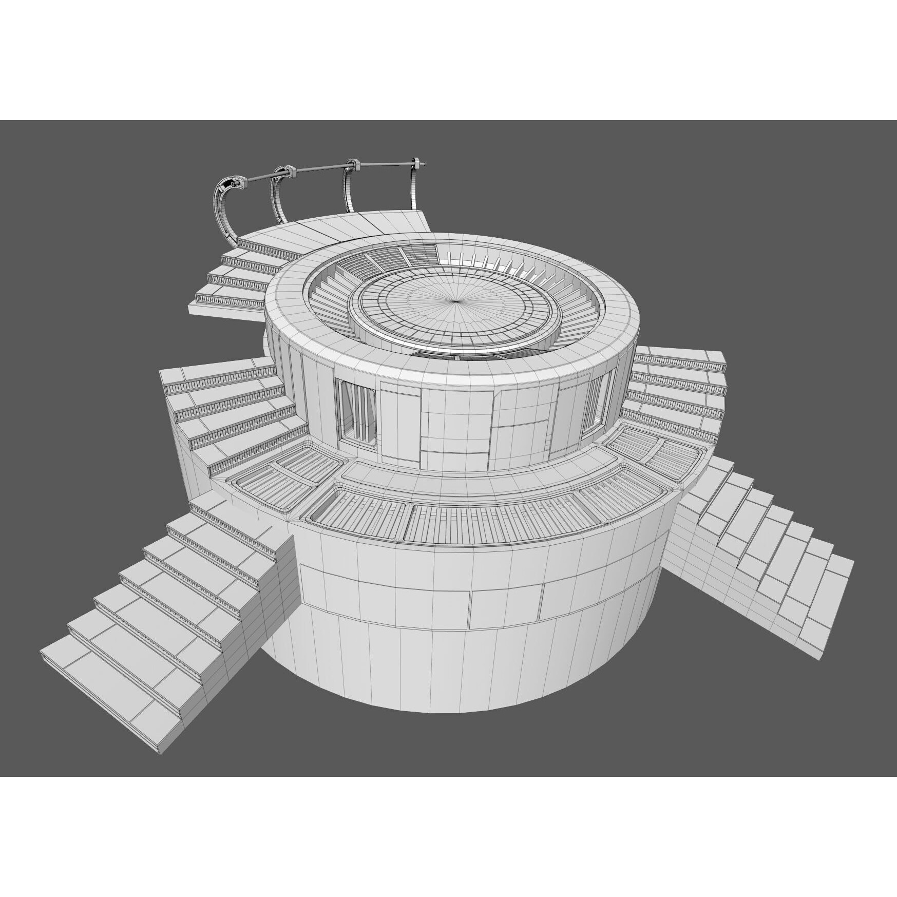 SciFi Asset Pack 13 - Low-Poly Game-Ready 3D Model - View 43