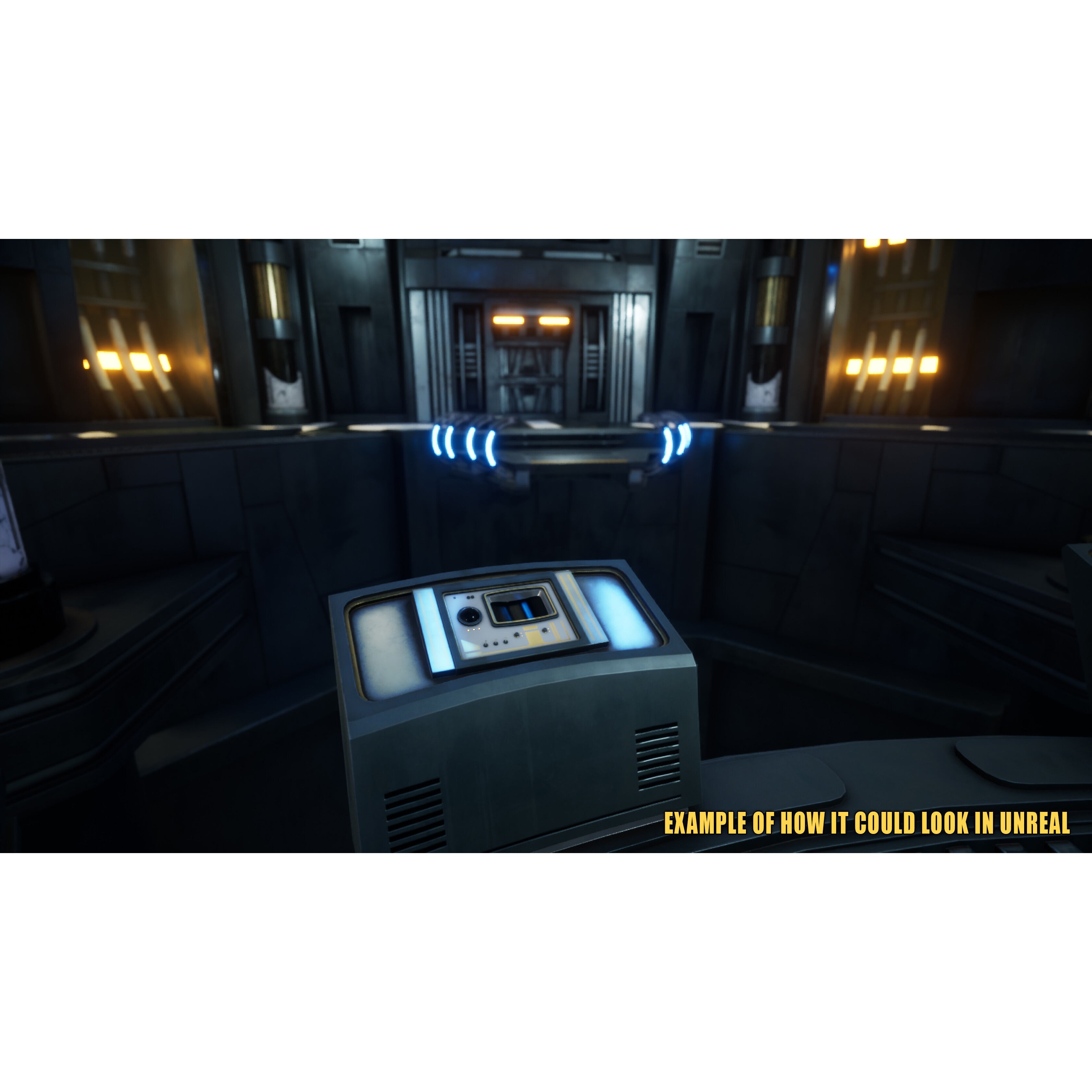 SciFi Asset Pack 13 - Low-Poly Game-Ready 3D Model - View 5