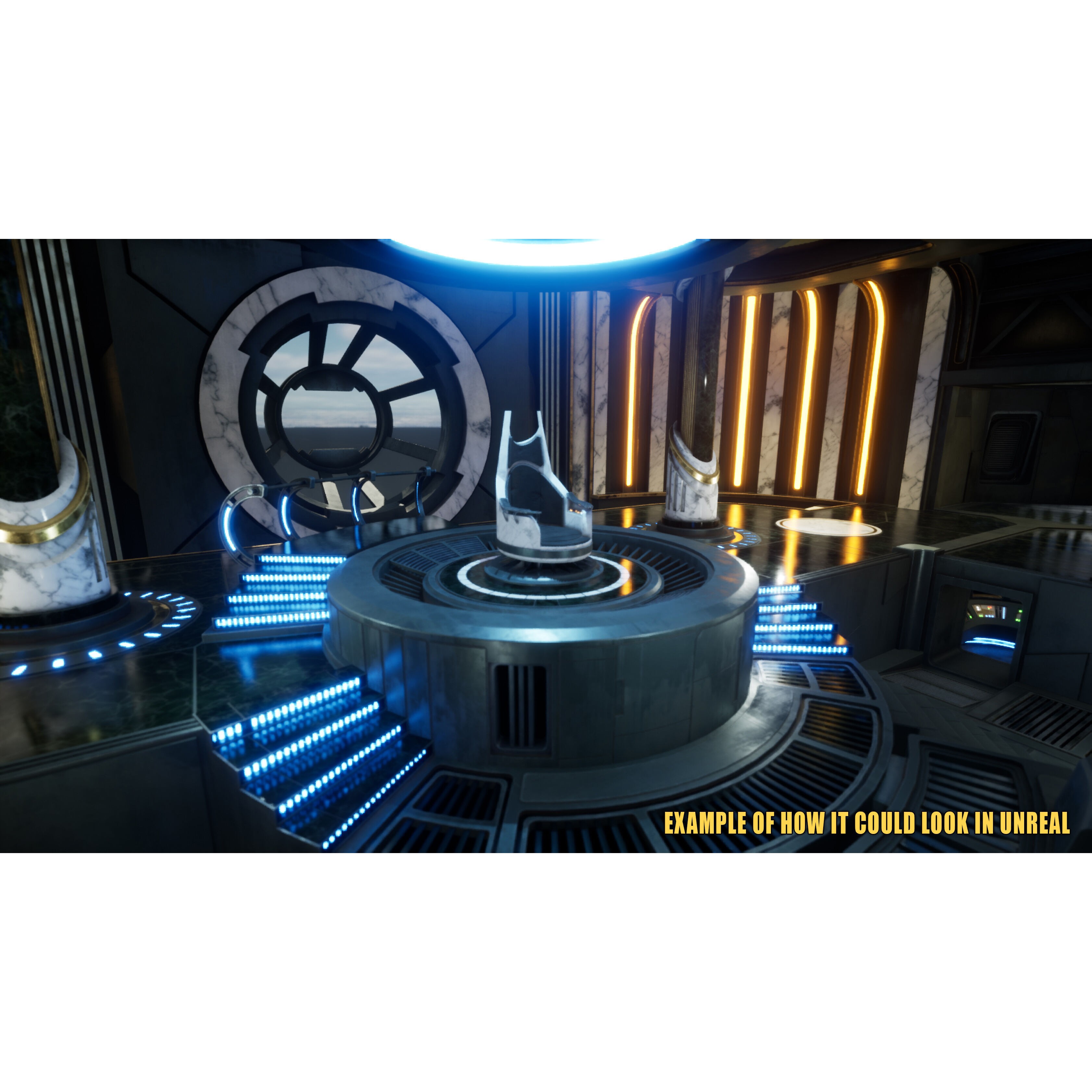 SciFi Asset Pack 13 - Low-Poly Game-Ready 3D Model - View 8