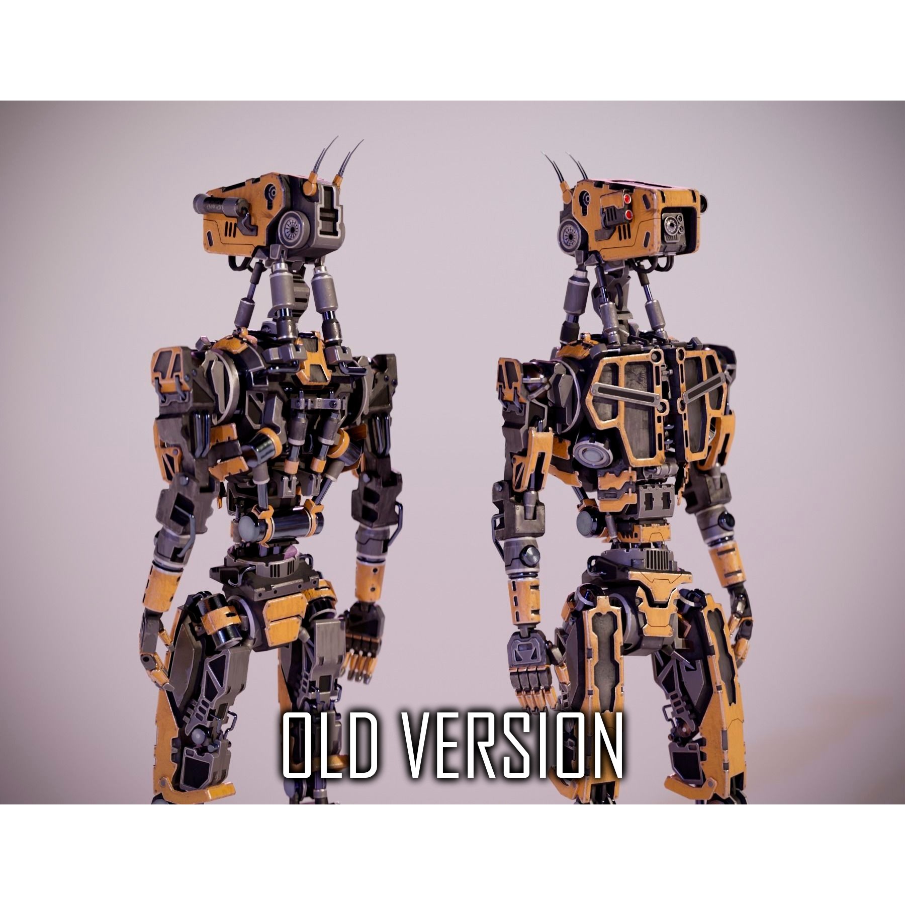 Industrial Robot - Low-Poly Game-Ready 3D Model
