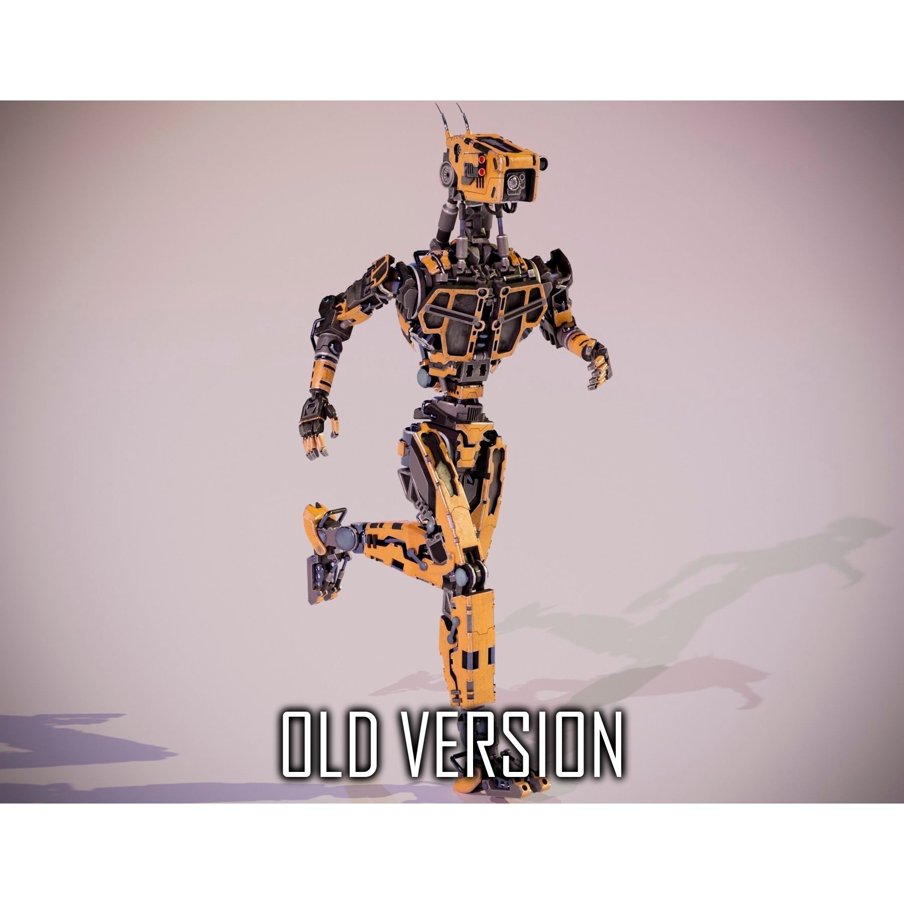 Industrial Robot - Low-Poly Game-Ready 3D Model - View 46