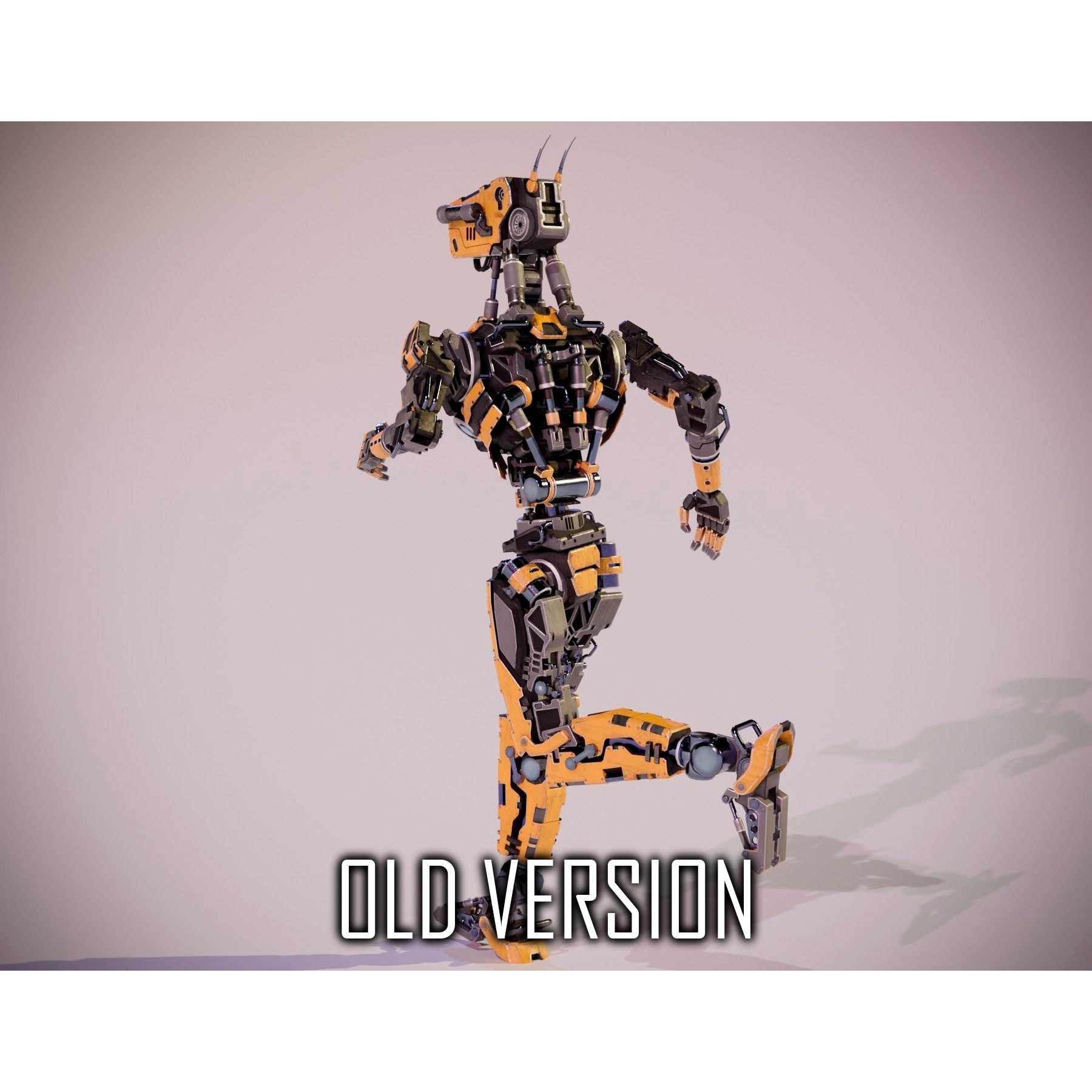 Industrial Robot - Low-Poly Game-Ready 3D Model - View 47