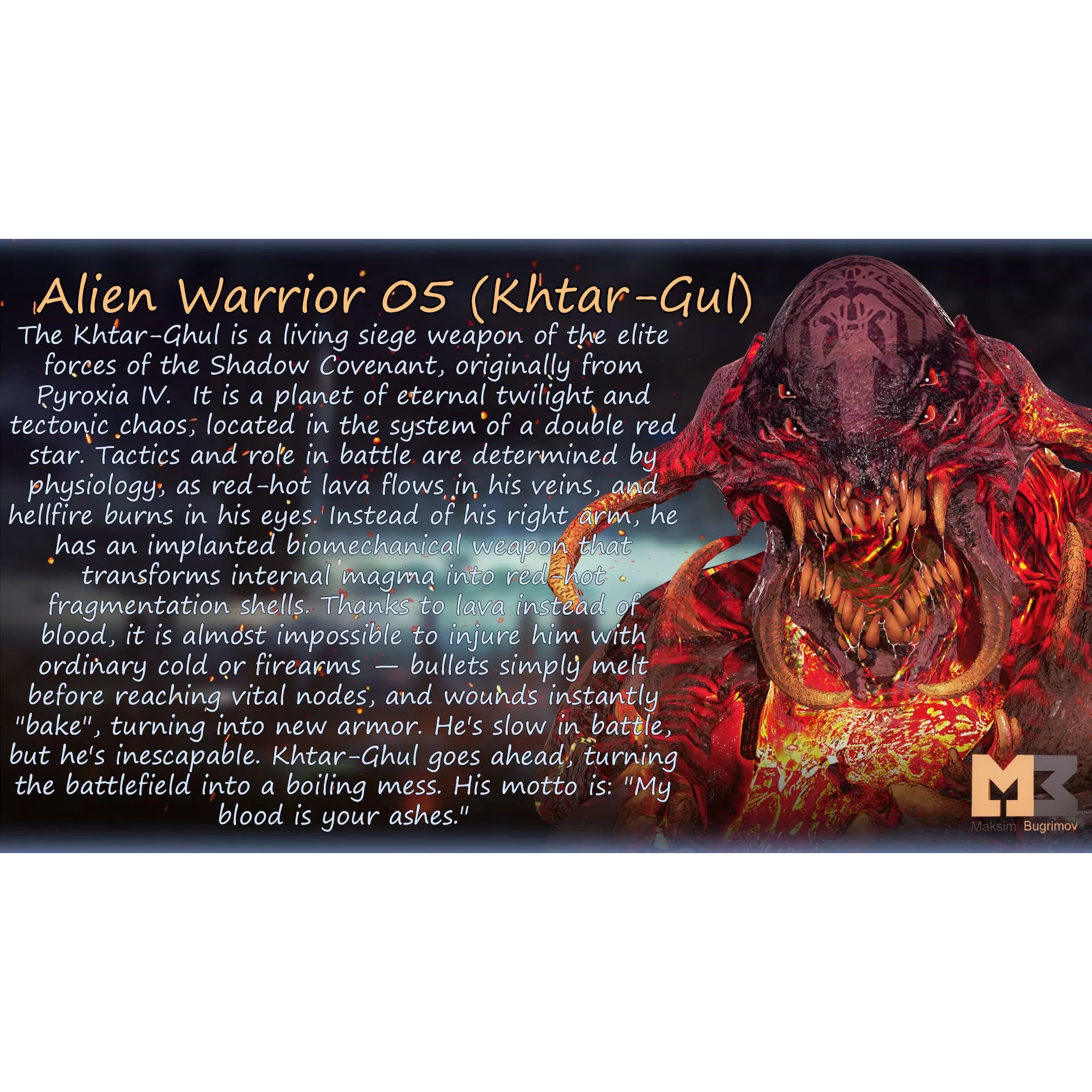 Aliens Warrior Pack - Low-Poly Game-Ready 3D Model - View 14