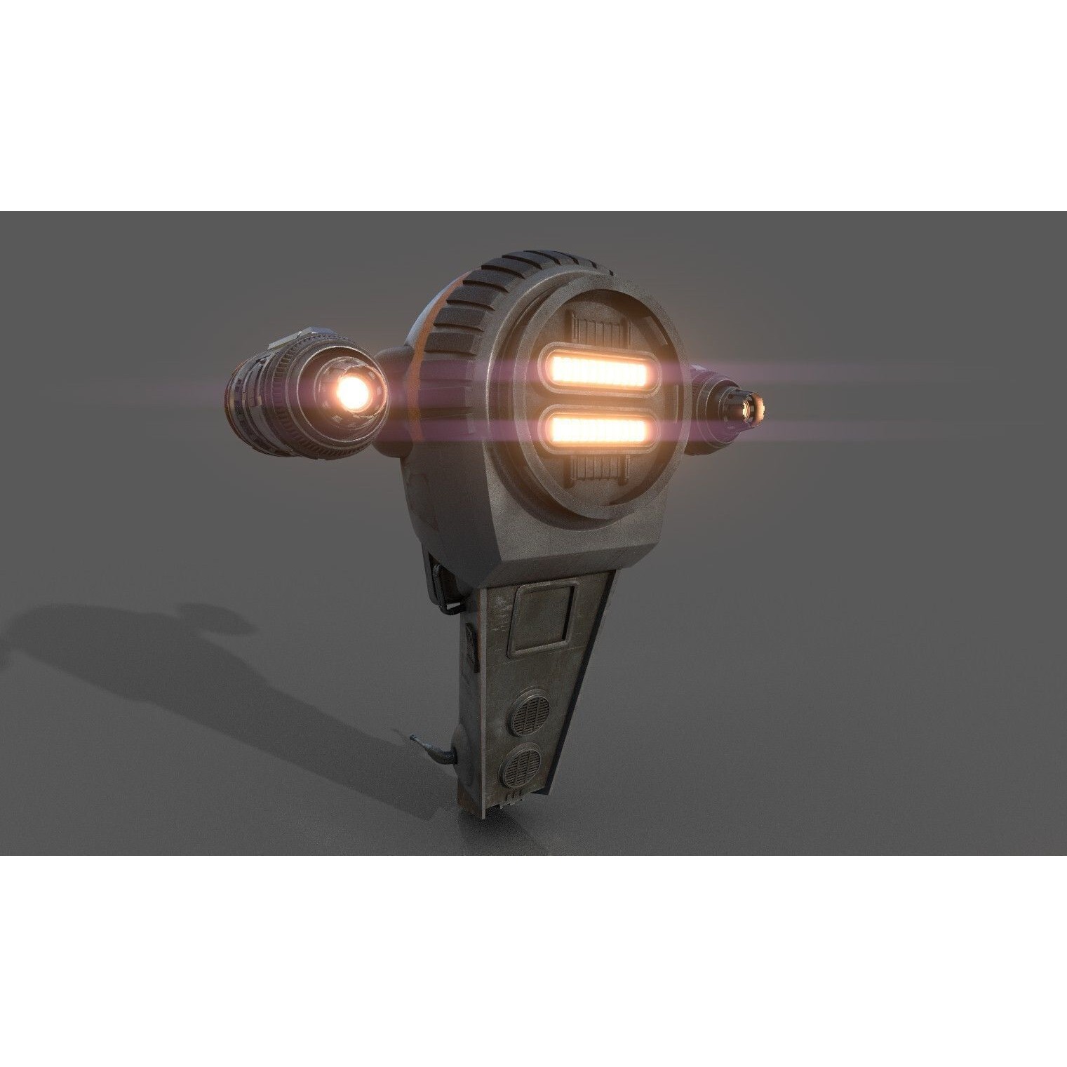 Grogu Style Pod Ship - Low-Poly Game-Ready 3D Model - View 13
