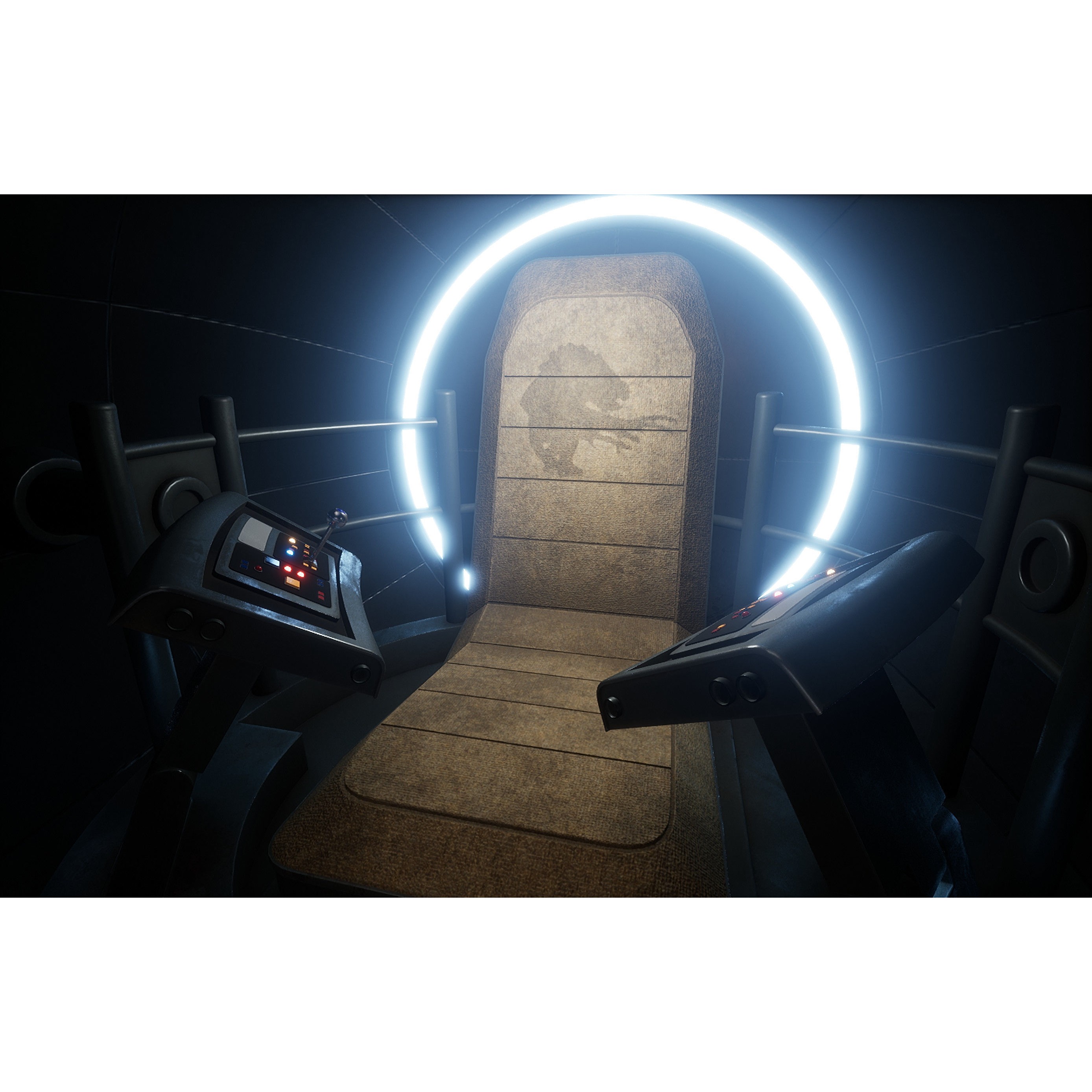 Grogu Style Pod Ship - Low-Poly Game-Ready 3D Model - View 18