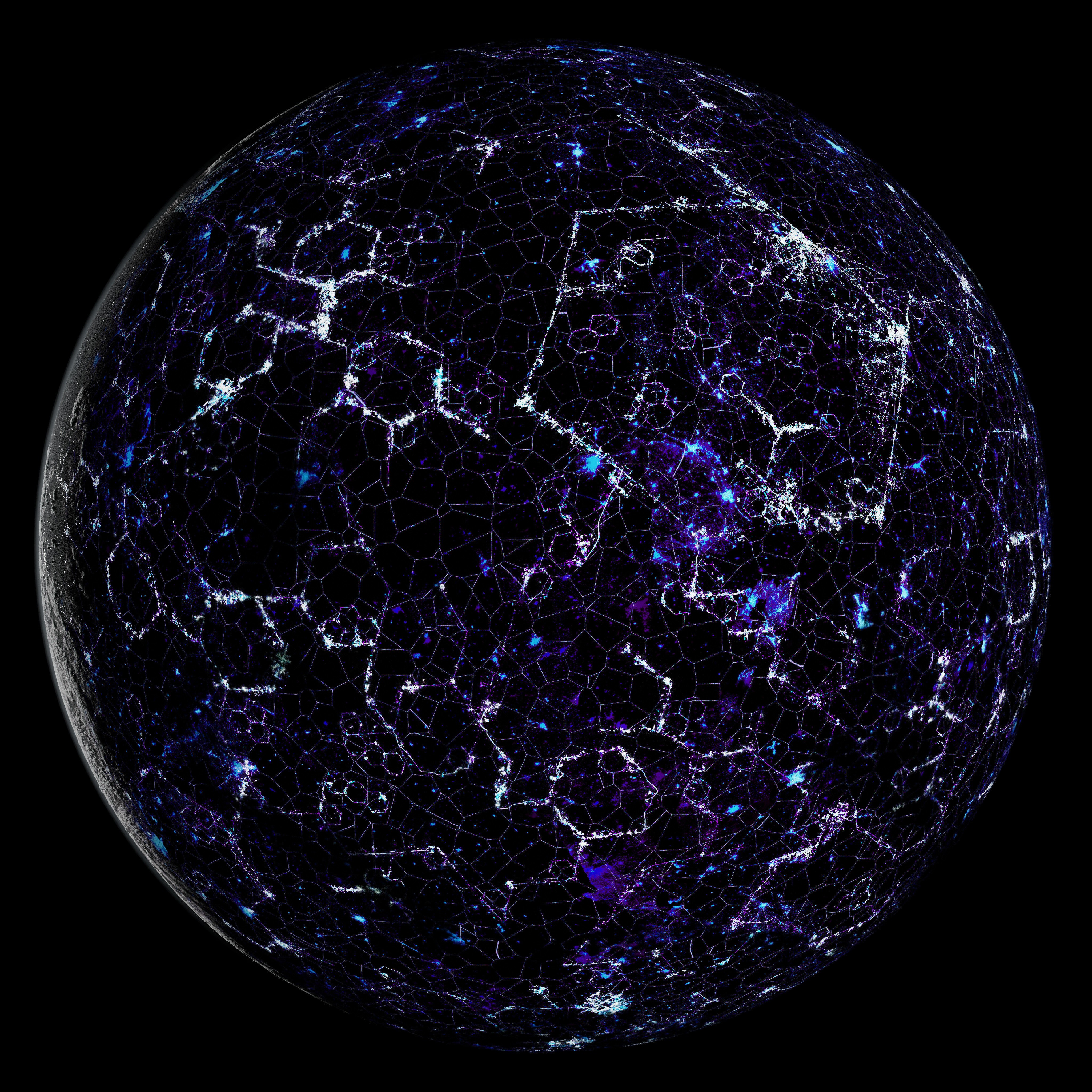 Exotic Planet 02 - High-Resolution 3D Model - View 11