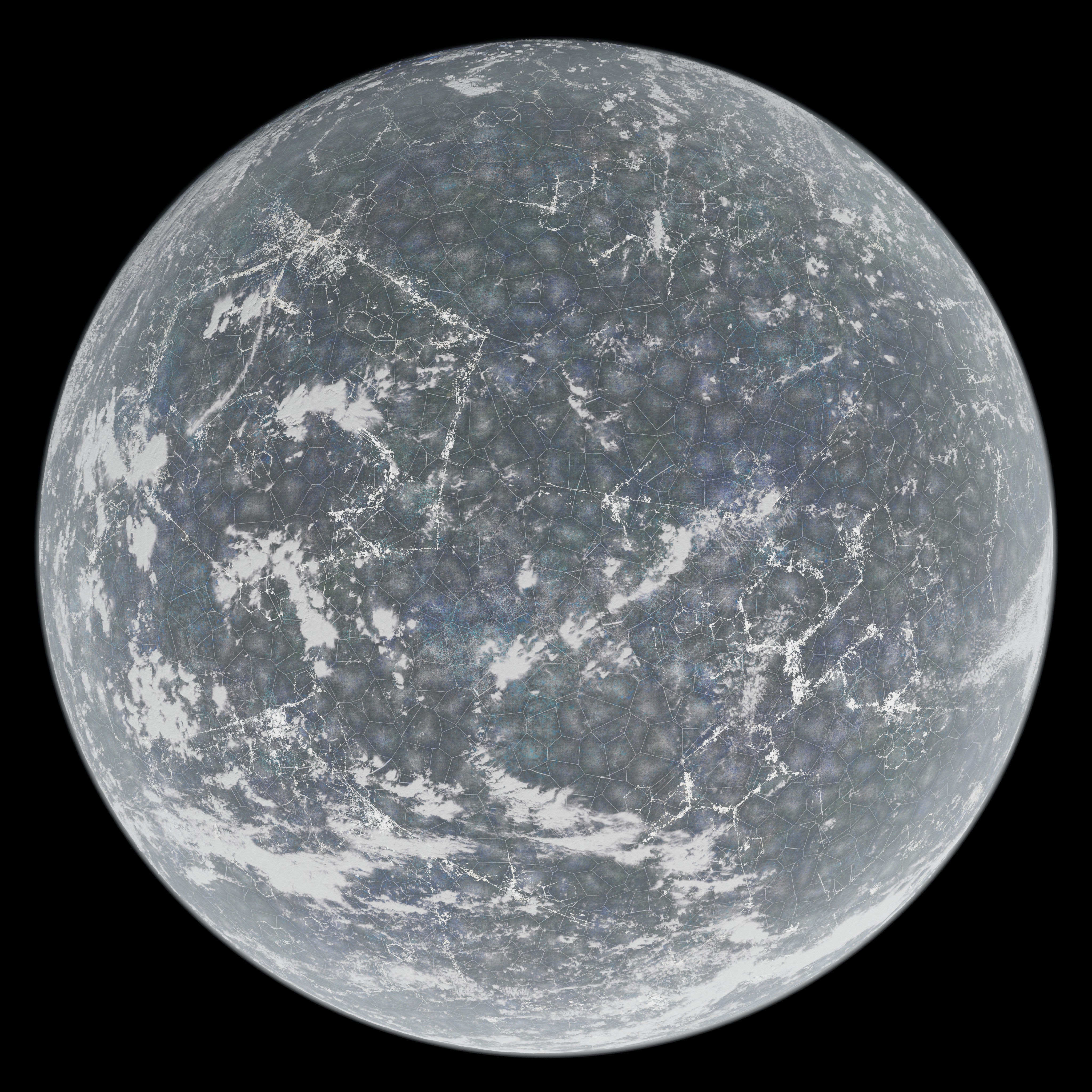 Exotic Planet 02 - High-Resolution 3D Model - View 15