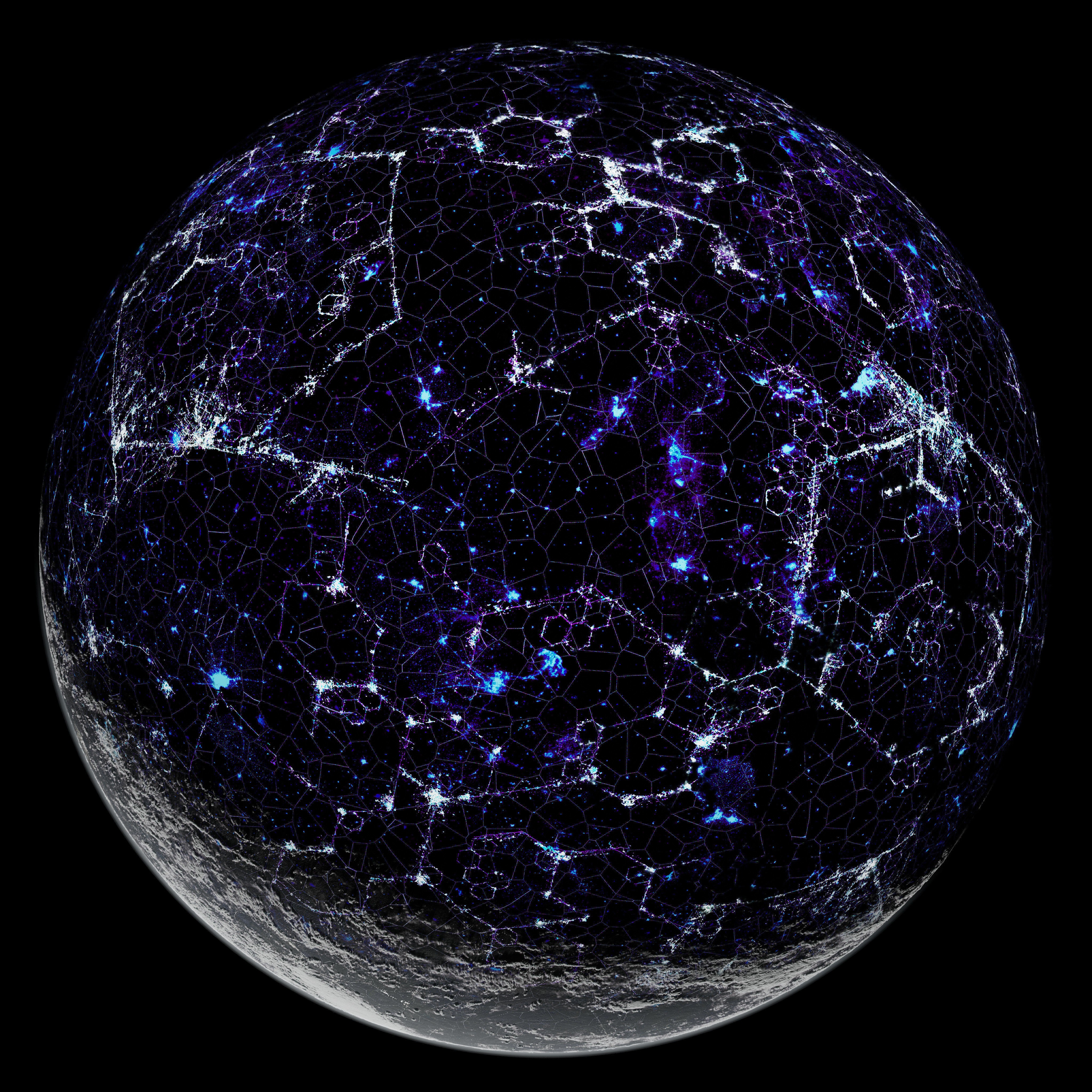 Exotic Planet 02 - High-Resolution 3D Model - View 7