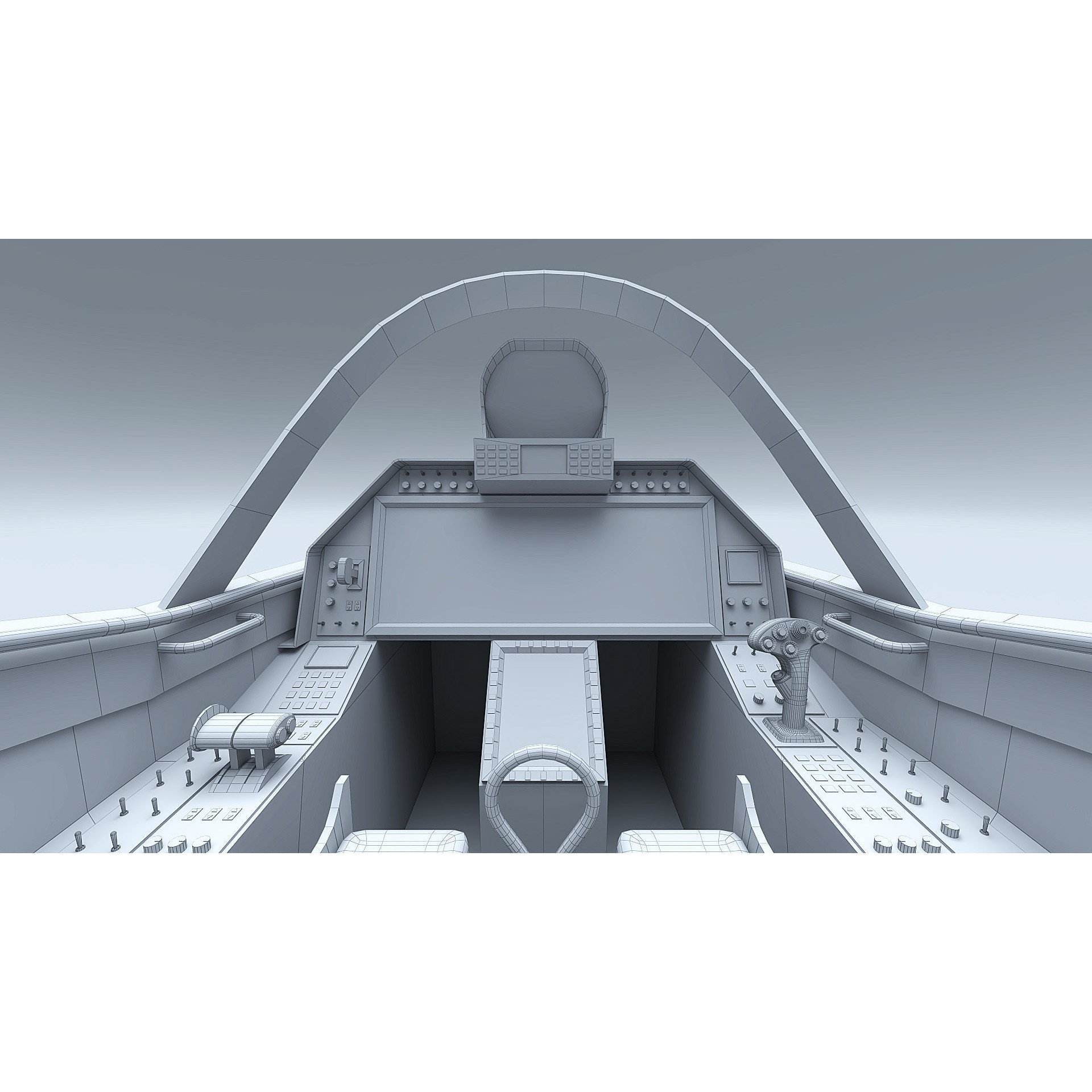 J-35A Stealth Fighter - Game-Ready 3D Model - View 16