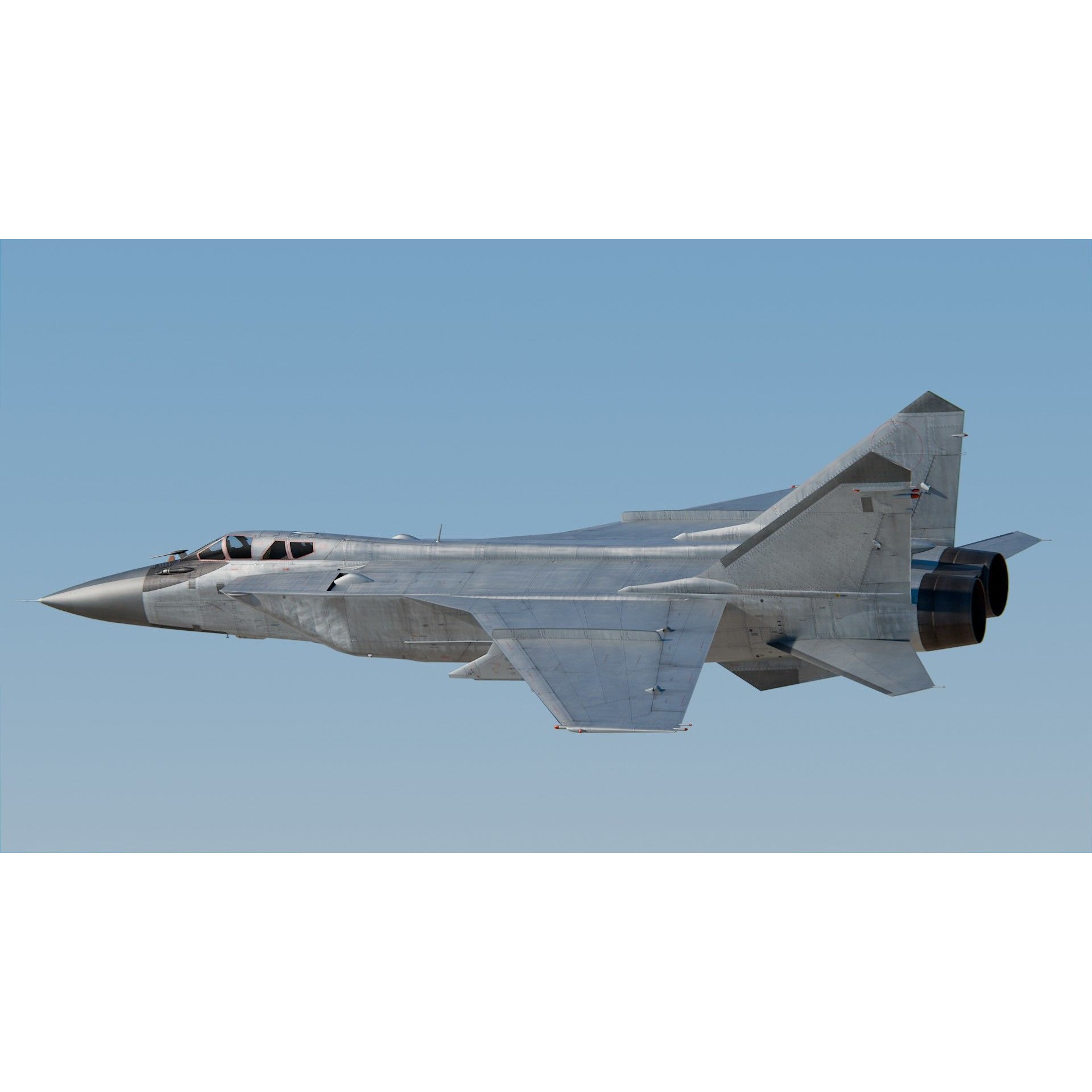 Mikoyan MiG-31 - Game-Ready 3D Model