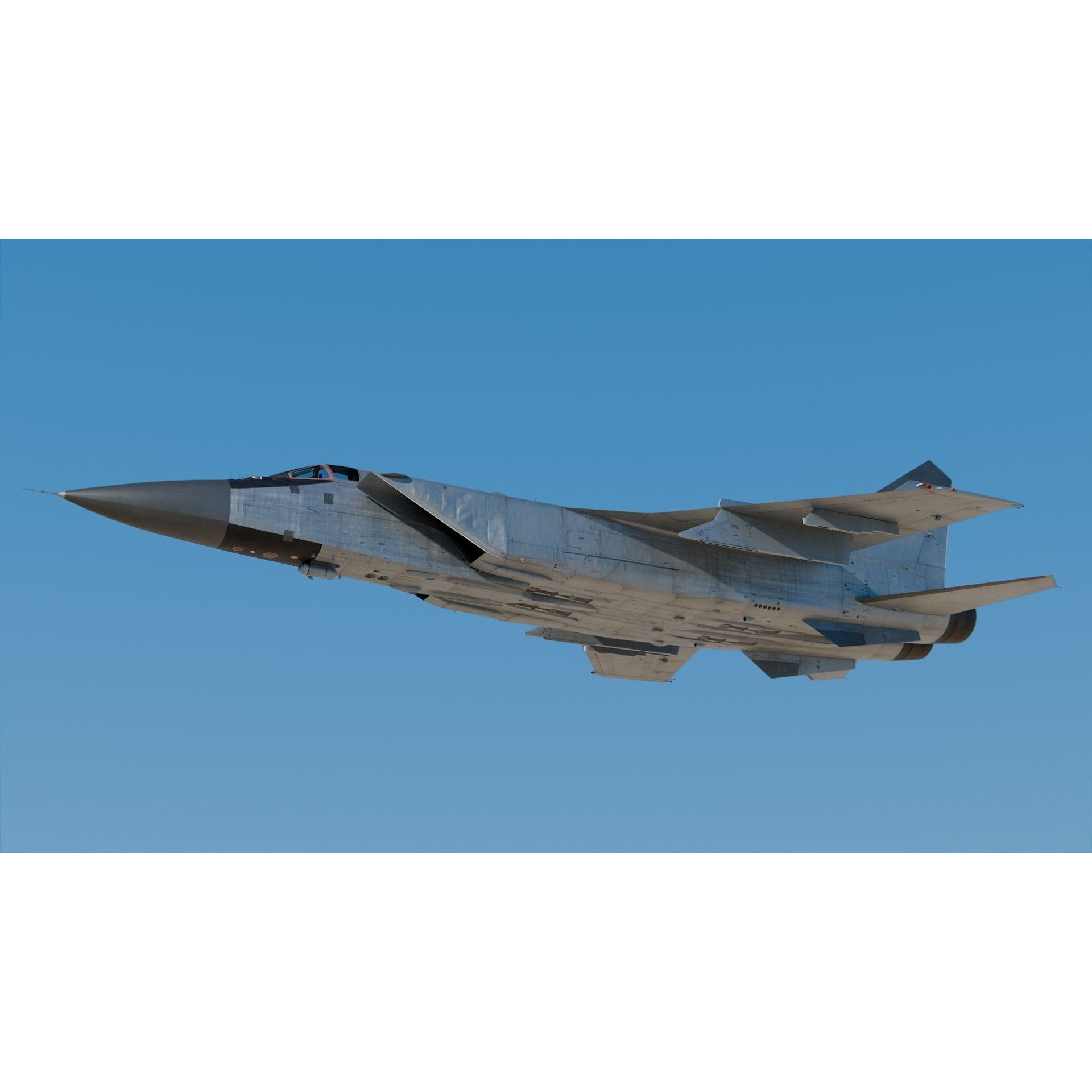 Mikoyan MiG-31 - Game-Ready 3D Model - View 9