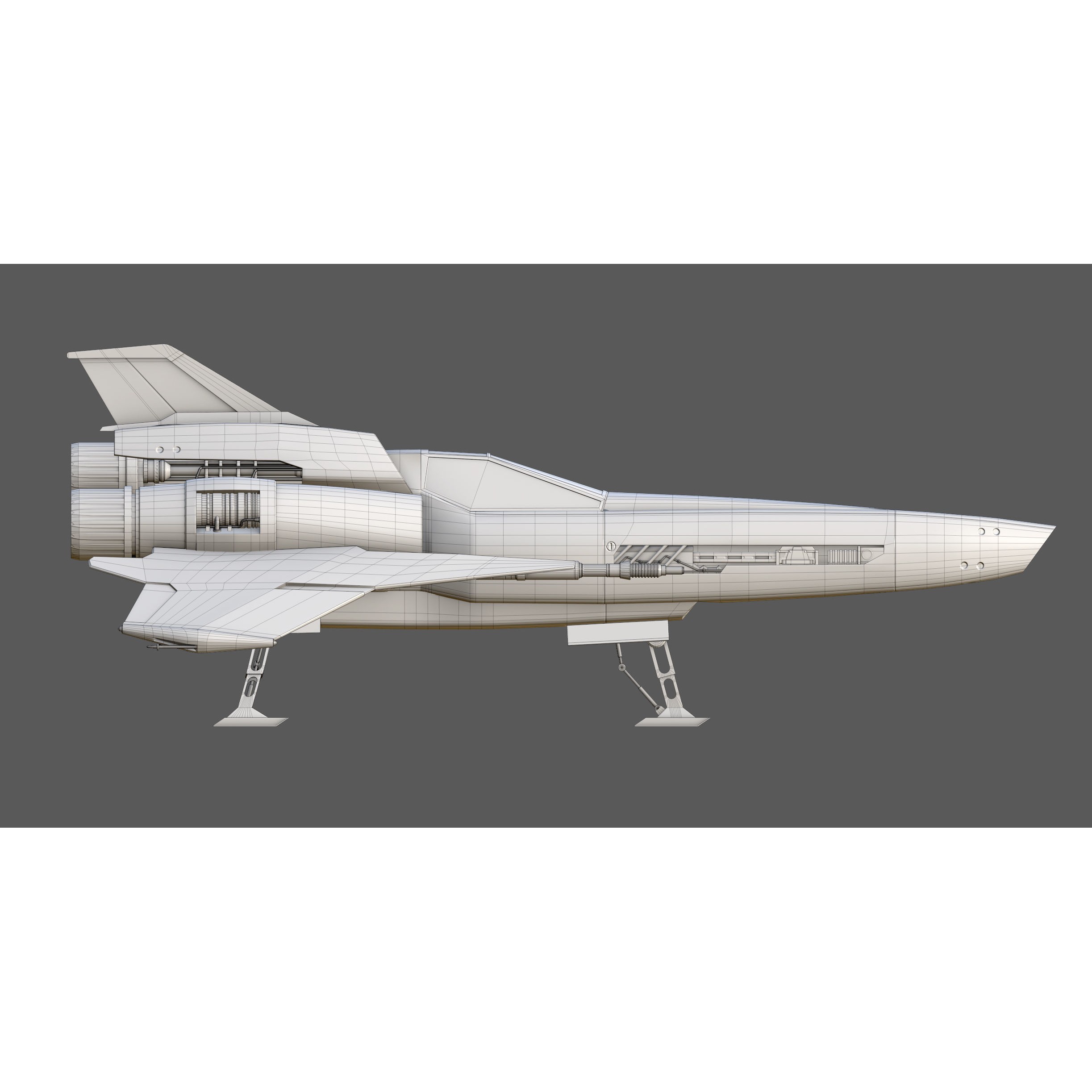 Viper Mk2 - Low-Poly Game-Ready 3D Model