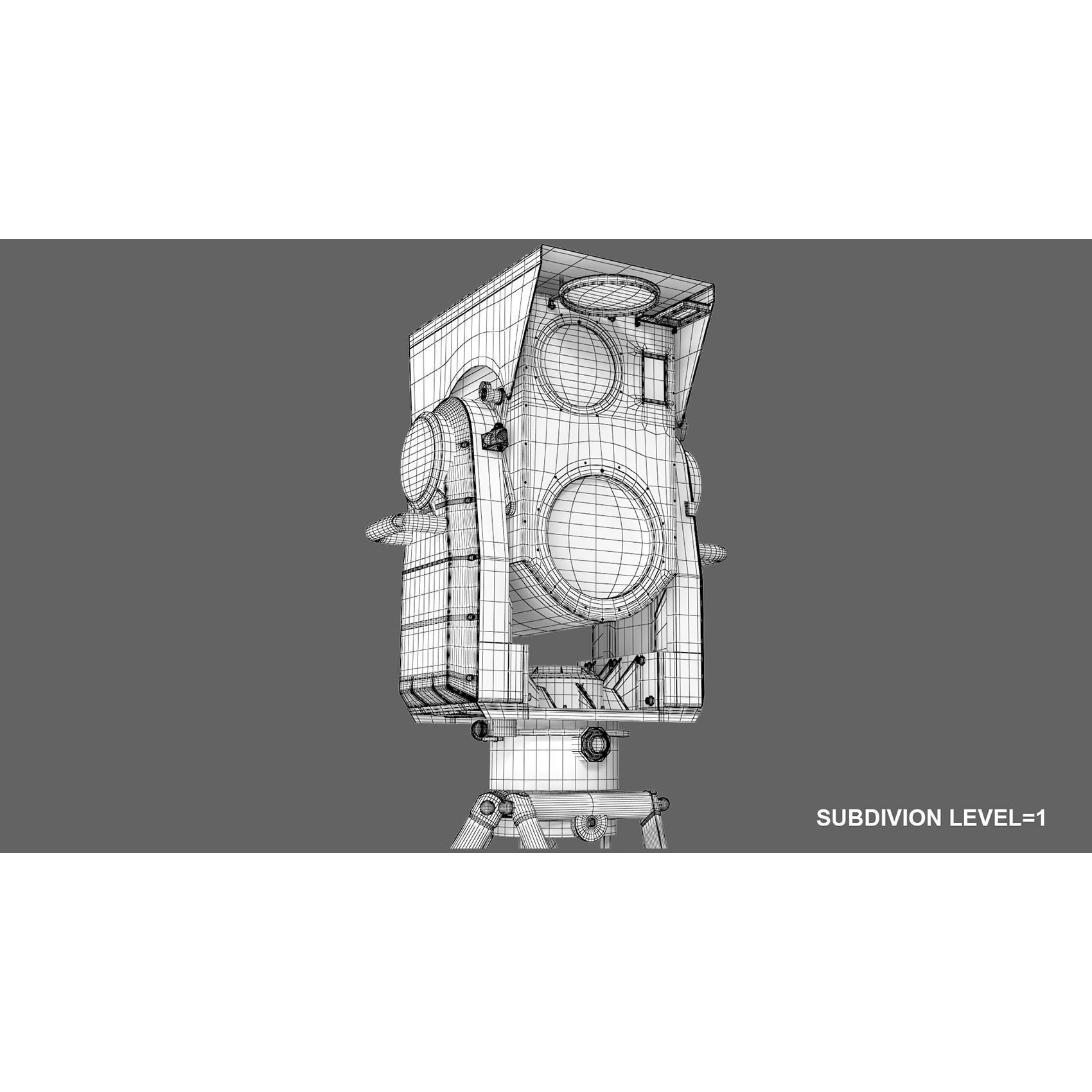 Boeing Compact Laser Weapon - Game-Ready 3D Model
