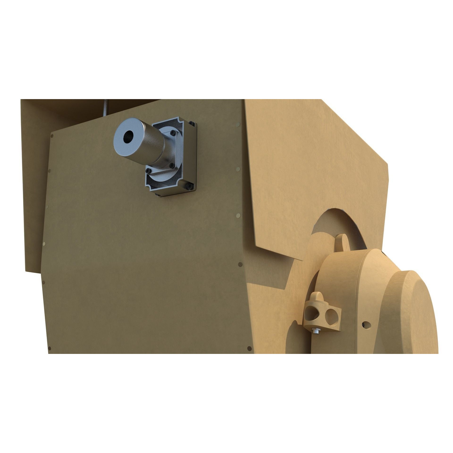Boeing Compact Laser Weapon - Game-Ready 3D Model - View 10