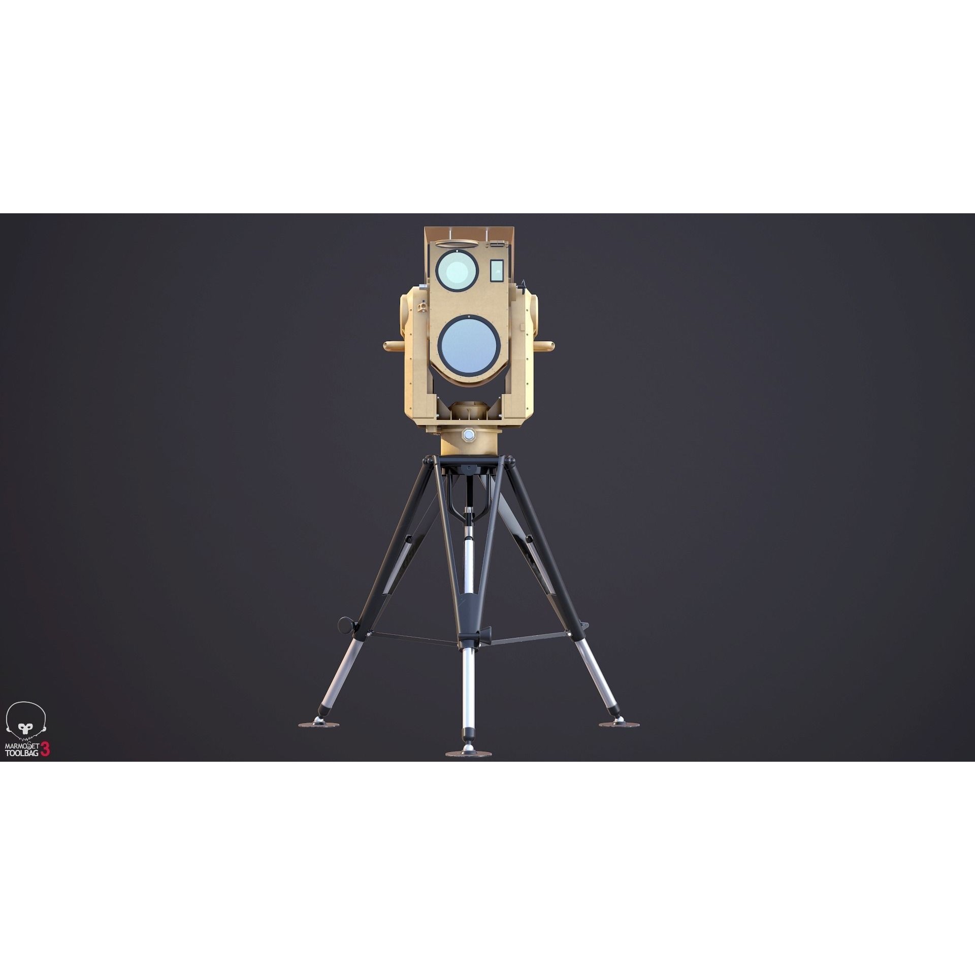 Boeing Compact Laser Weapon - Game-Ready 3D Model - View 12